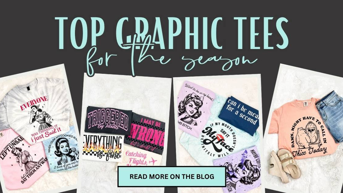 Top Graphic Tees for the Season | Heathered Boho Boutique | Palmetto, FL