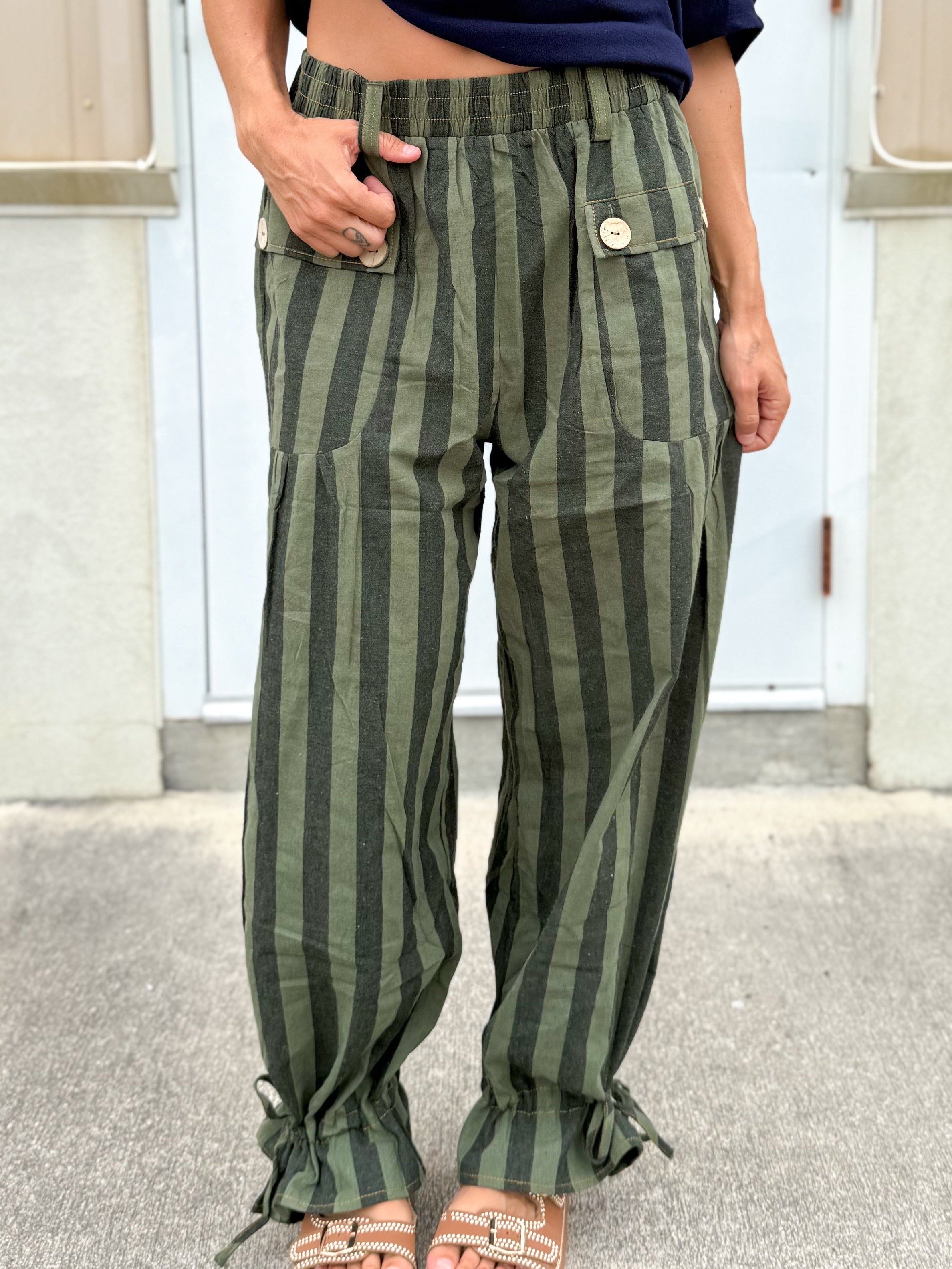 Wandering Soul Wide Leg Pants-150 PANTS-ODDI-Heathered Boho Boutique, Women's Fashion and Accessories in Palmetto, FL
