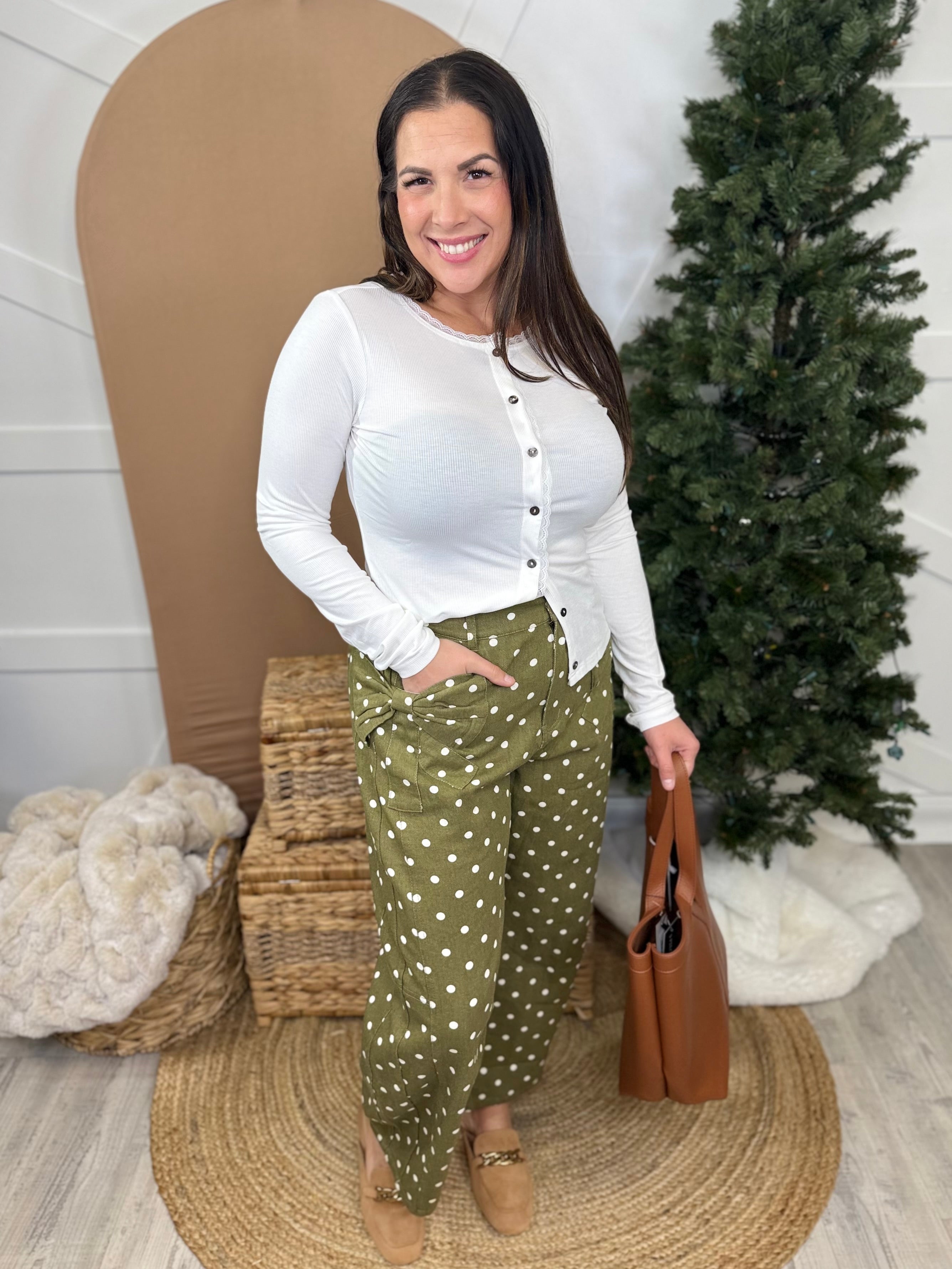 Restock: Spot On Denim Pants-150 PANTS-ODDI-Heathered Boho Boutique, Women's Fashion and Accessories in Palmetto, FL