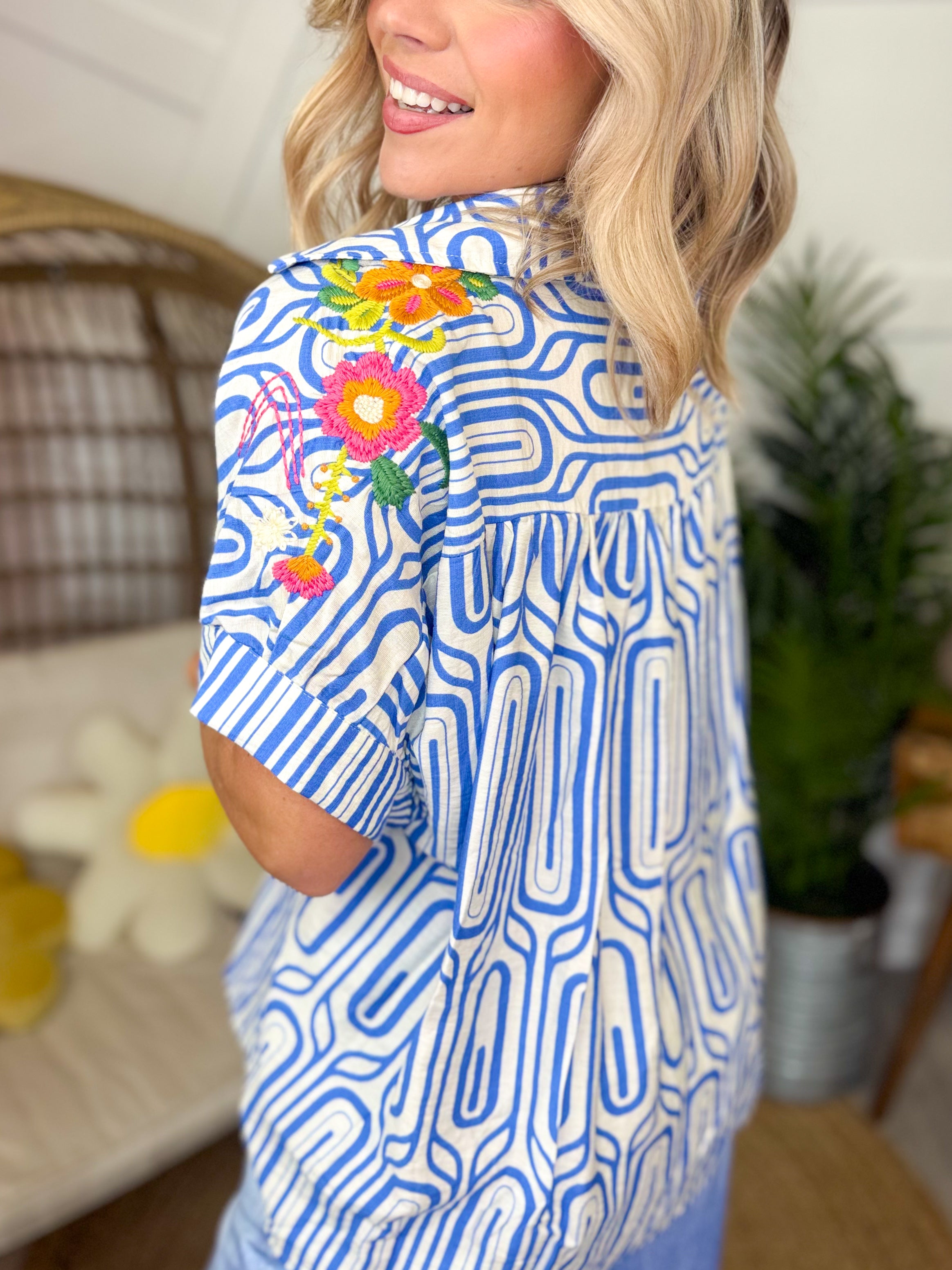 Fresh Cut Top-110 SHORT SLEEVE TOP-SEW IN LOVE-Heathered Boho Boutique, Women's Fashion and Accessories in Palmetto, FL