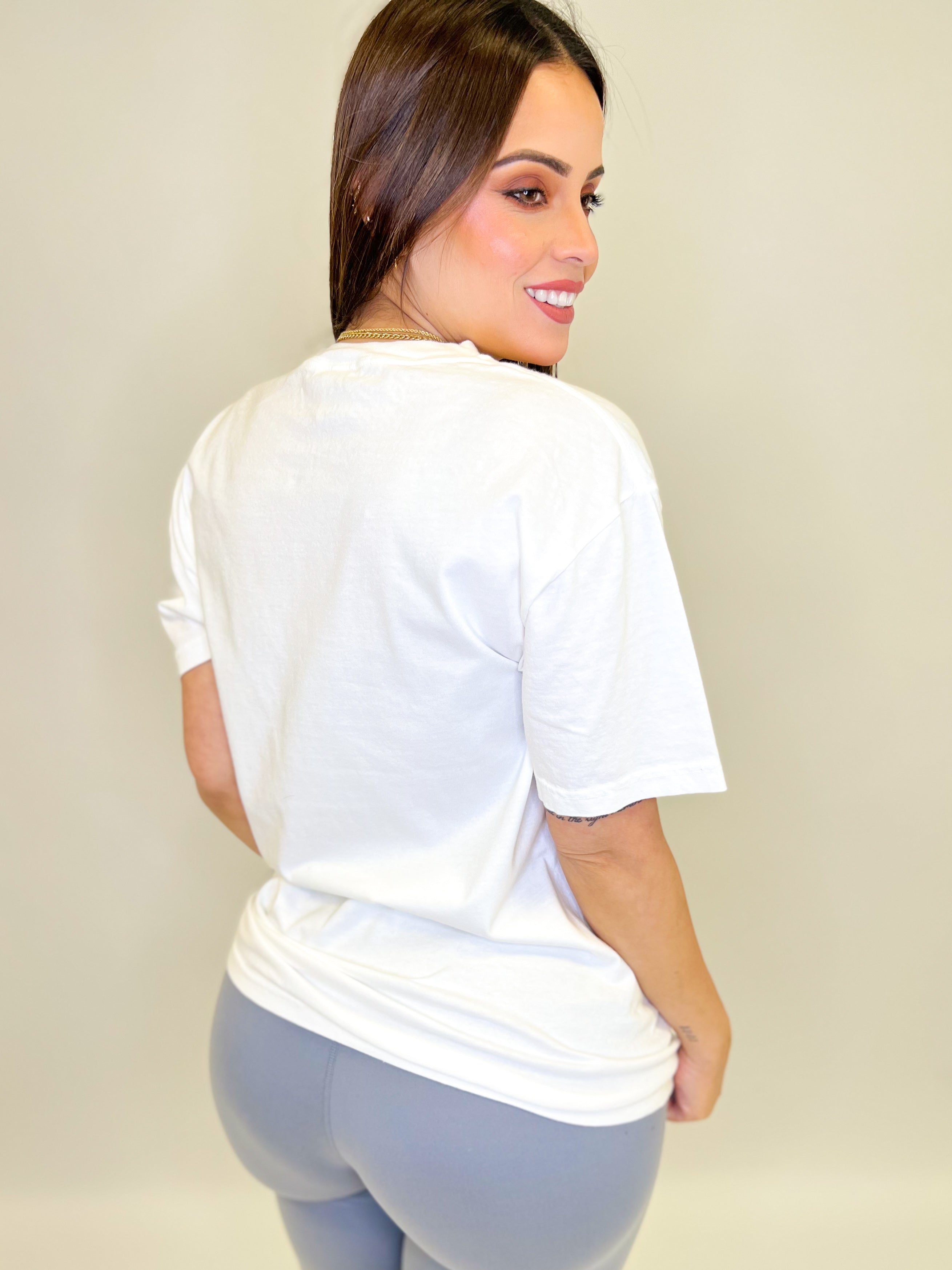 Salty Moms Beach Club Graphic Tee-130 Graphic Tees-Heathered Boho-Heathered Boho Boutique, Women's Fashion and Accessories in Palmetto, FL