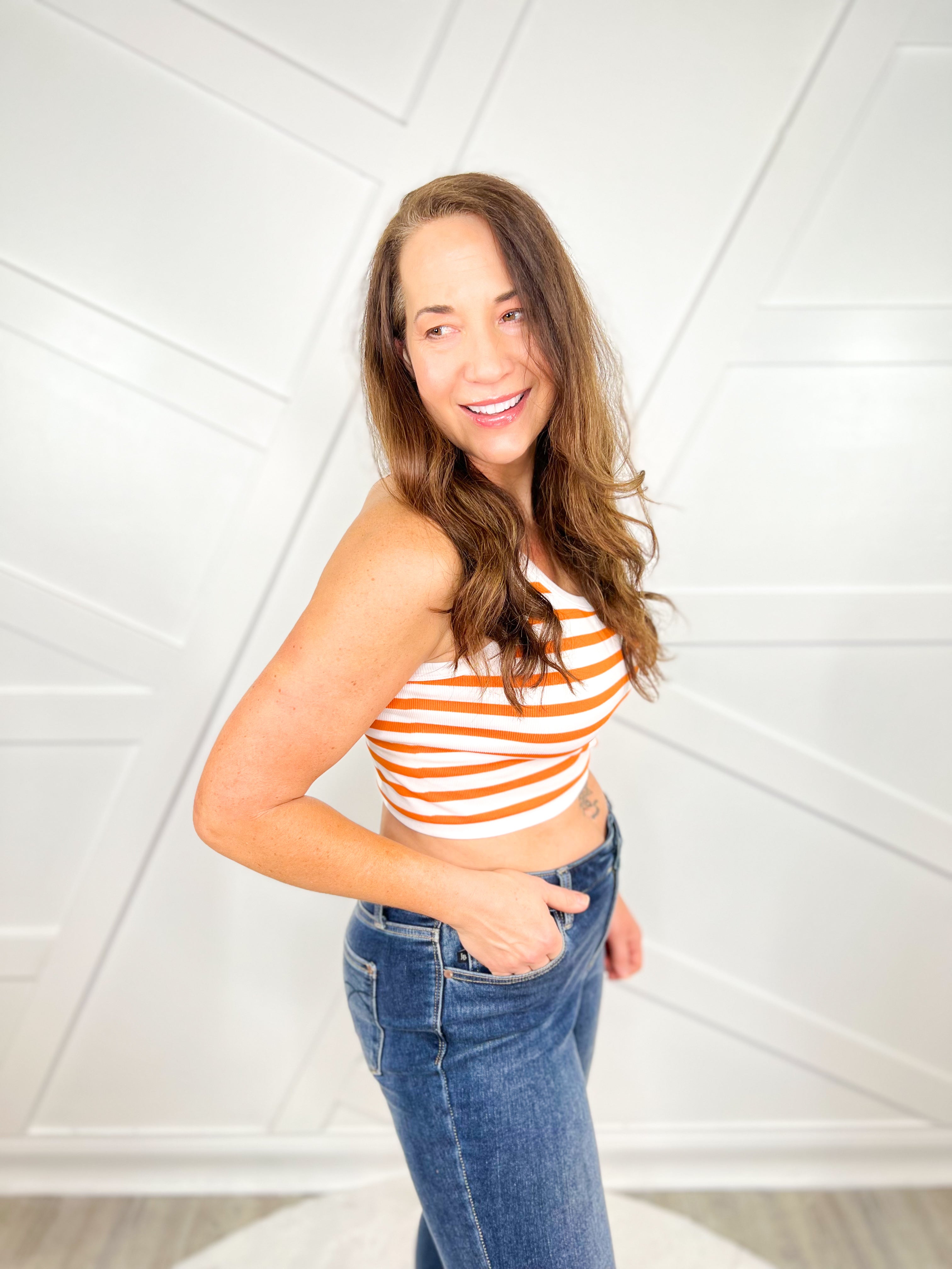 Motivate Brami Top-100 Tank/Crop Tops-Bodyline-Heathered Boho Boutique, Women's Fashion and Accessories in Palmetto, FL