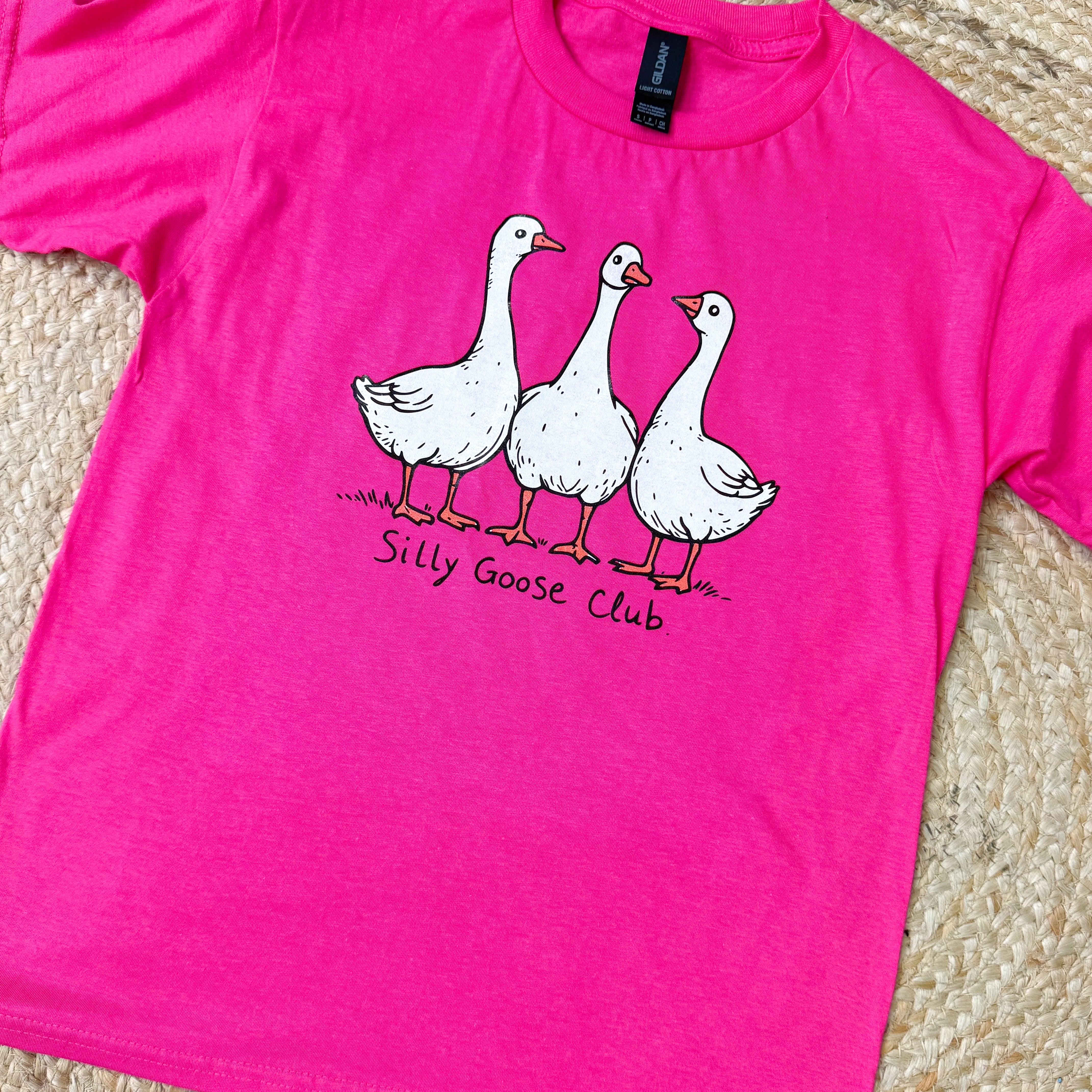 YOUTH - Silly Goose Club 2 Graphic Tee-130 Graphic Tees-Heathered Boho-Heathered Boho Boutique, Women's Fashion and Accessories in Palmetto, FL