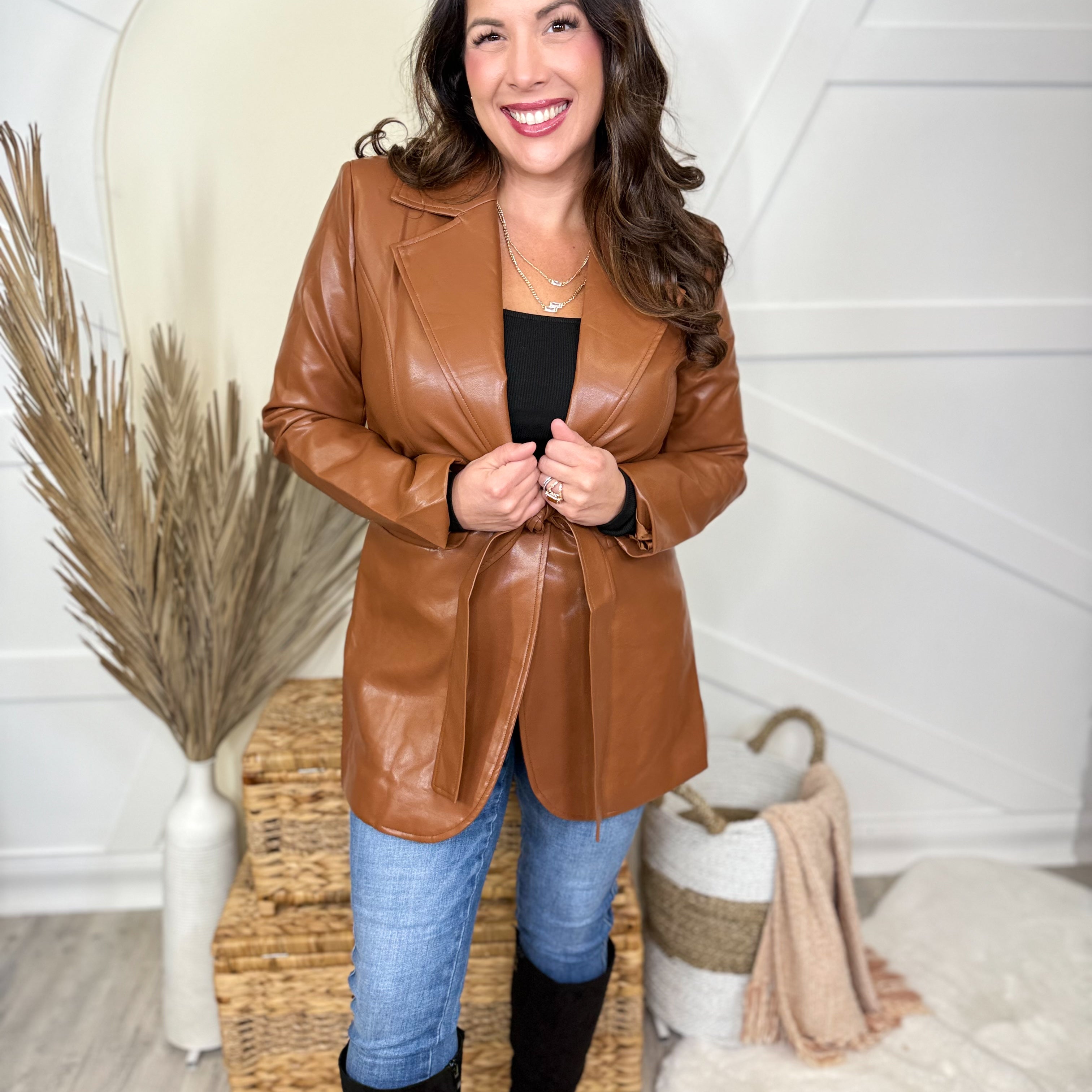 Walk to Remember Jacket-200 Jackets/Shackets-White Birch-Heathered Boho Boutique, Women's Fashion and Accessories in Palmetto, FL