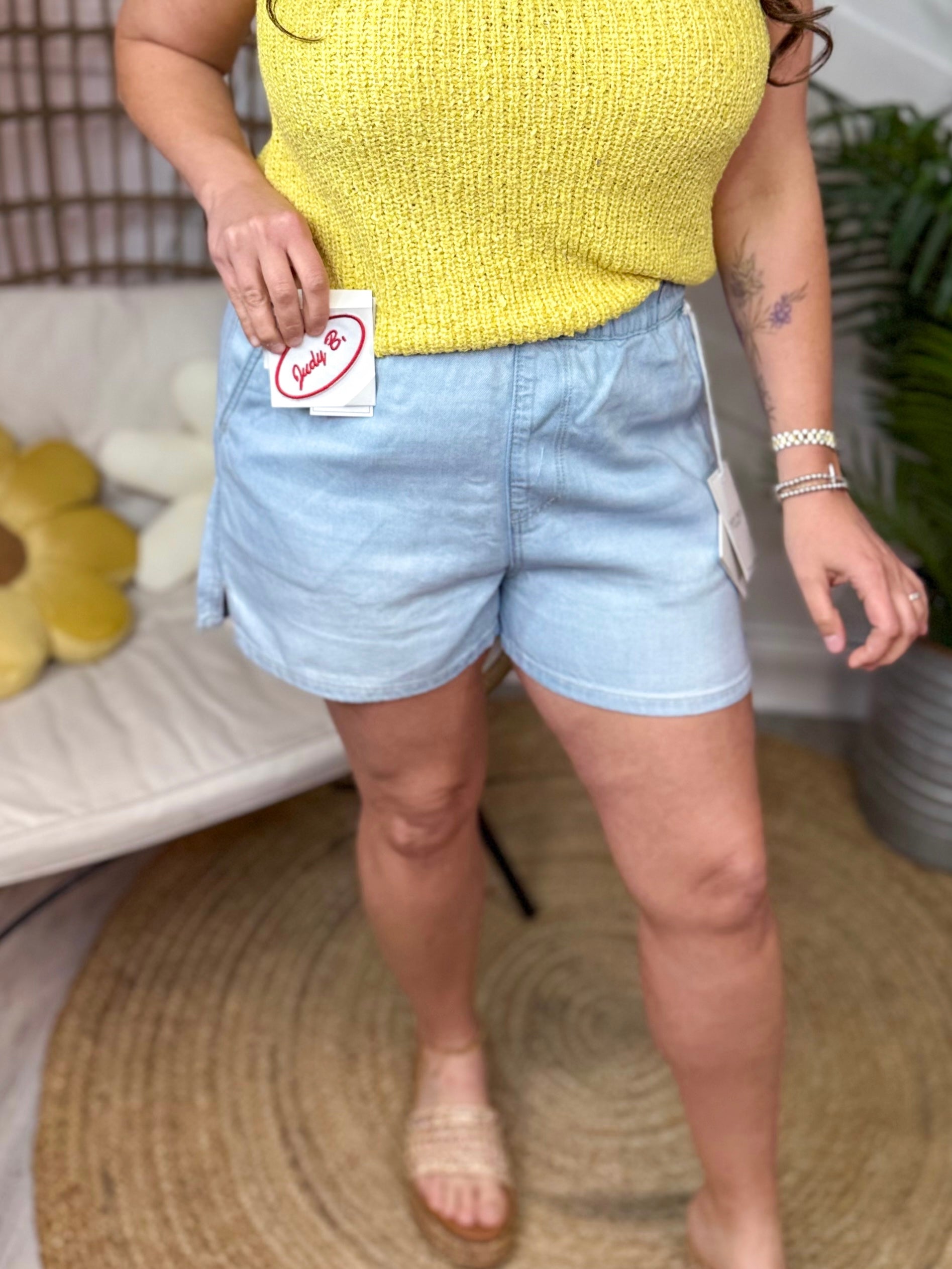 Season of Life Shorts by Judy Blue-160 SHORTS-Judy Blue-Heathered Boho Boutique, Women's Fashion and Accessories in Palmetto, FL