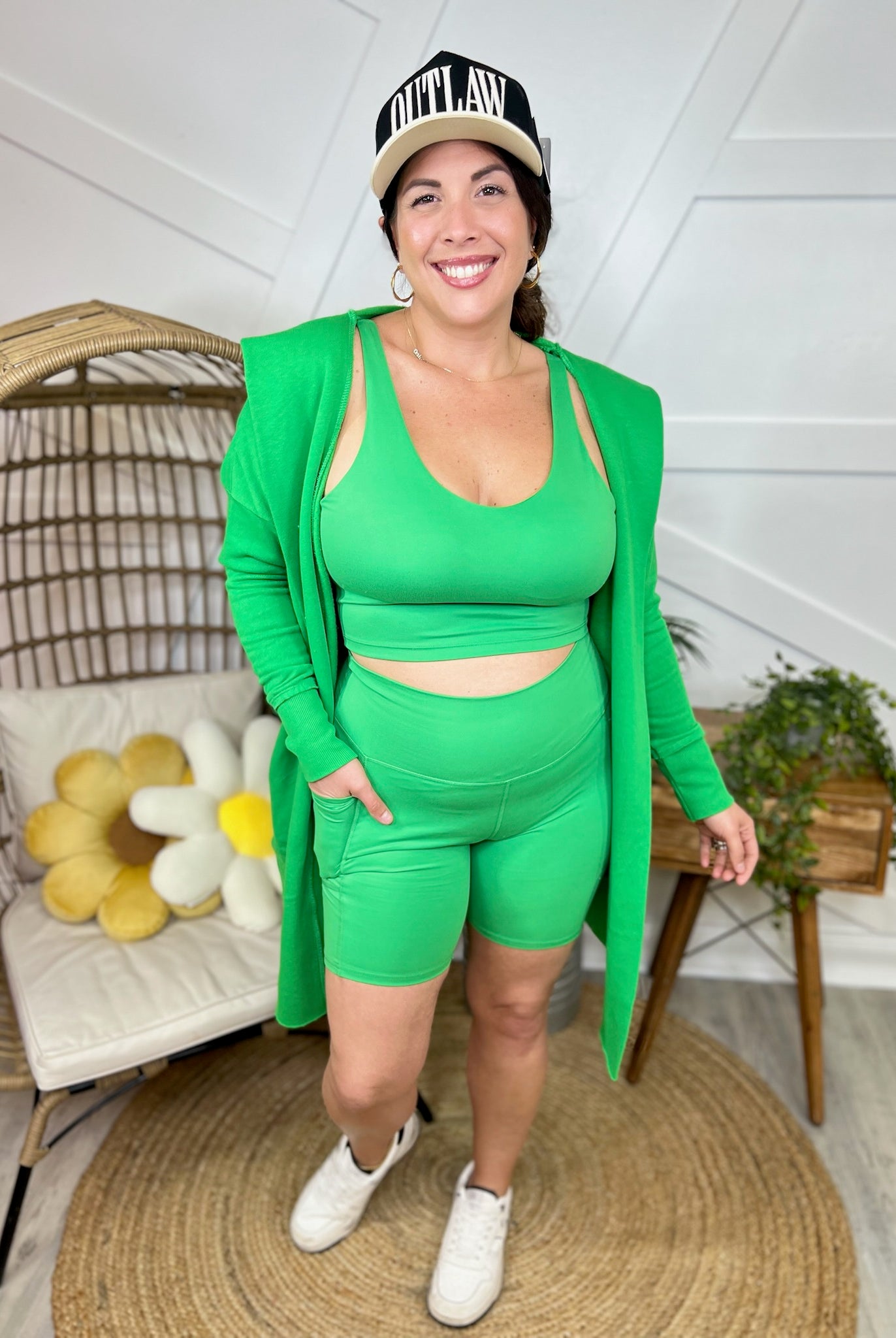 Align & Move Biker Shorts-160 SHORTS-MONO B-Heathered Boho Boutique, Women's Fashion and Accessories in Palmetto, FL