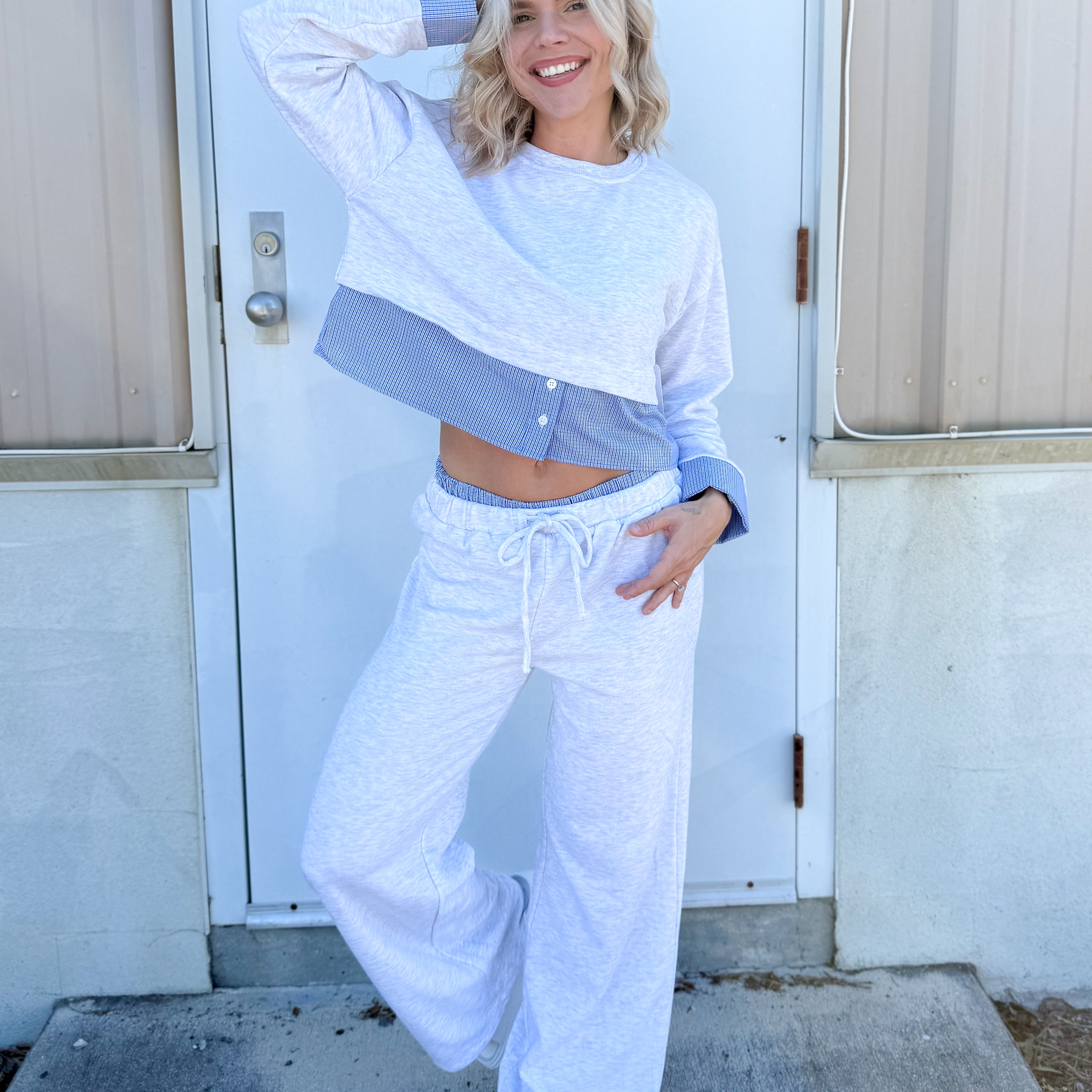 Satisfy Top-120 Long Sleeve Tops-ACTIVE USA-Heathered Boho Boutique, Women's Fashion and Accessories in Palmetto, FL