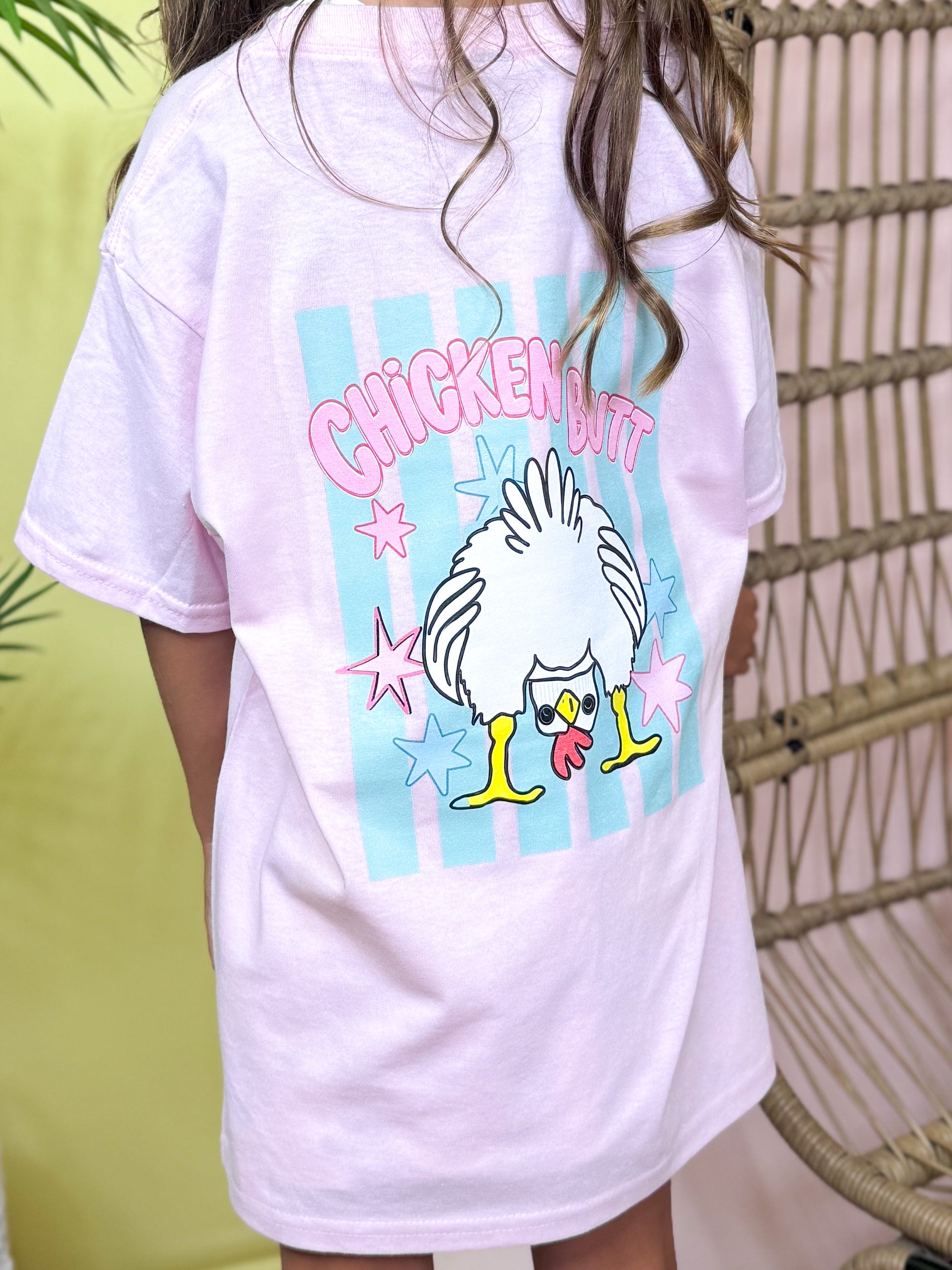 YOUTH - Guess What Graphic Tee-130 Graphic Tees-Heathered Boho-Heathered Boho Boutique, Women's Fashion and Accessories in Palmetto, FL