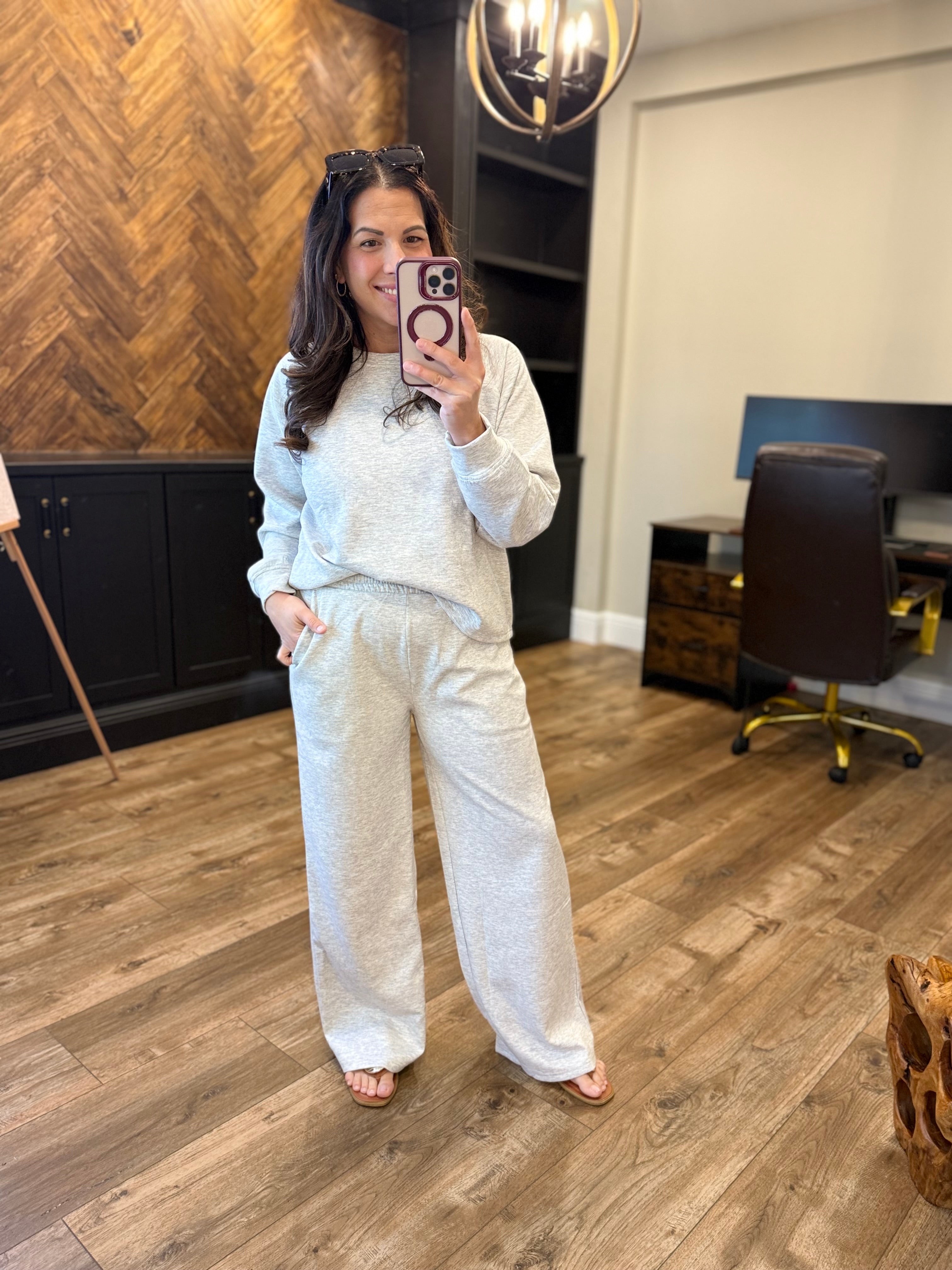 Do It Over Again Set-240 ACTIVEWEAR/SETS-ZENANA-Heathered Boho Boutique, Women's Fashion and Accessories in Palmetto, FL