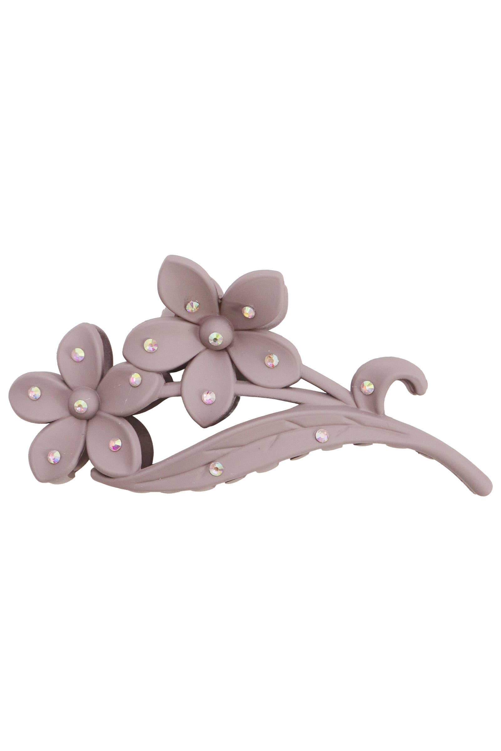 Bling Matte Flower Bouquet Hair Claw-Cap Zone-Heathered Boho Boutique, Women's Fashion and Accessories in Palmetto, FL
