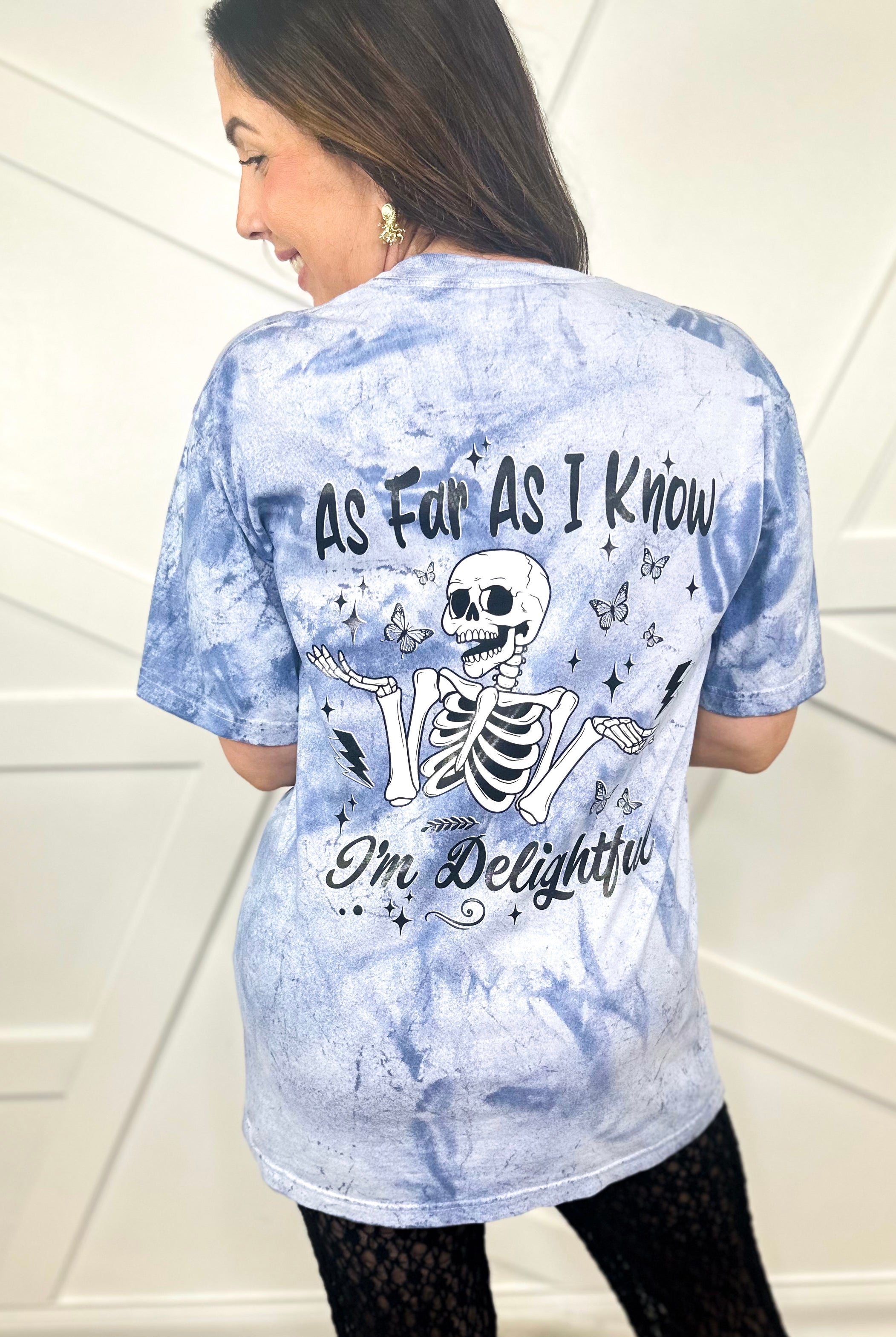 As Far As I Know Graphic Tee-130 Graphic Tees-Heathered Boho-Heathered Boho Boutique, Women's Fashion and Accessories in Palmetto, FL