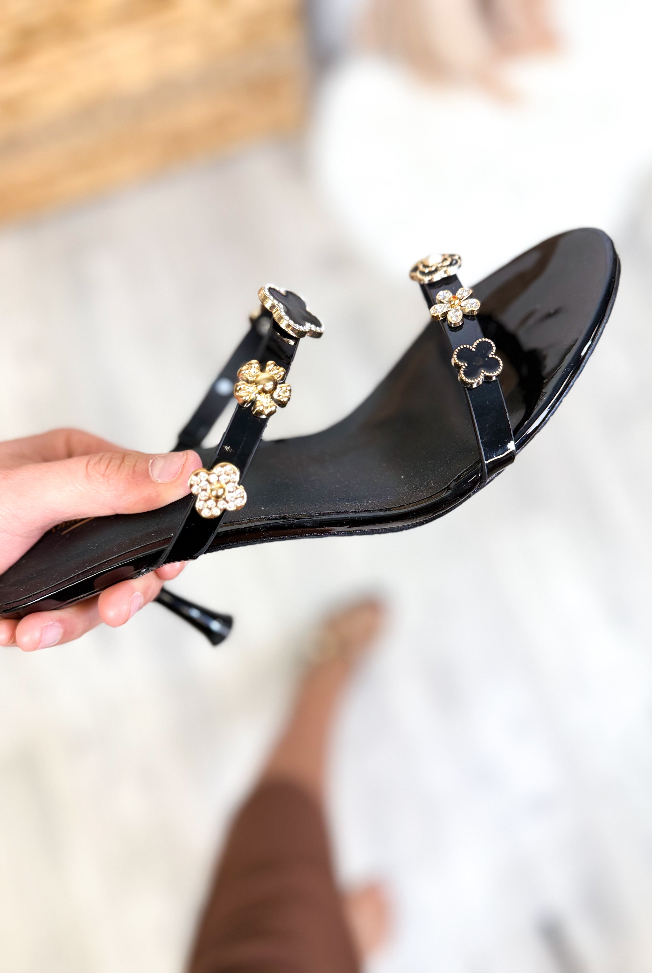 Joy Slides -Black-350 SHOES-JP Orginal-Heathered Boho Boutique, Women's Fashion and Accessories in Palmetto, FL