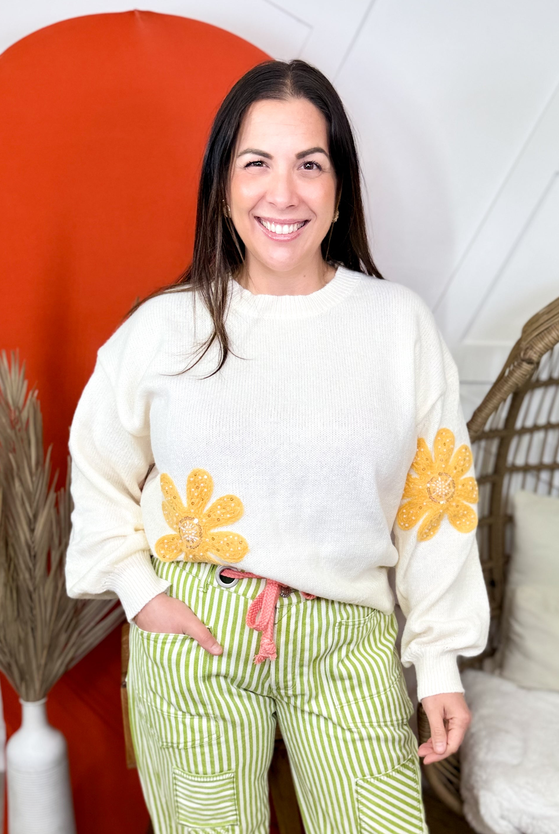 Transformation Sweater-125 SWEATER-SEW IN LOVE-Heathered Boho Boutique, Women's Fashion and Accessories in Palmetto, FL