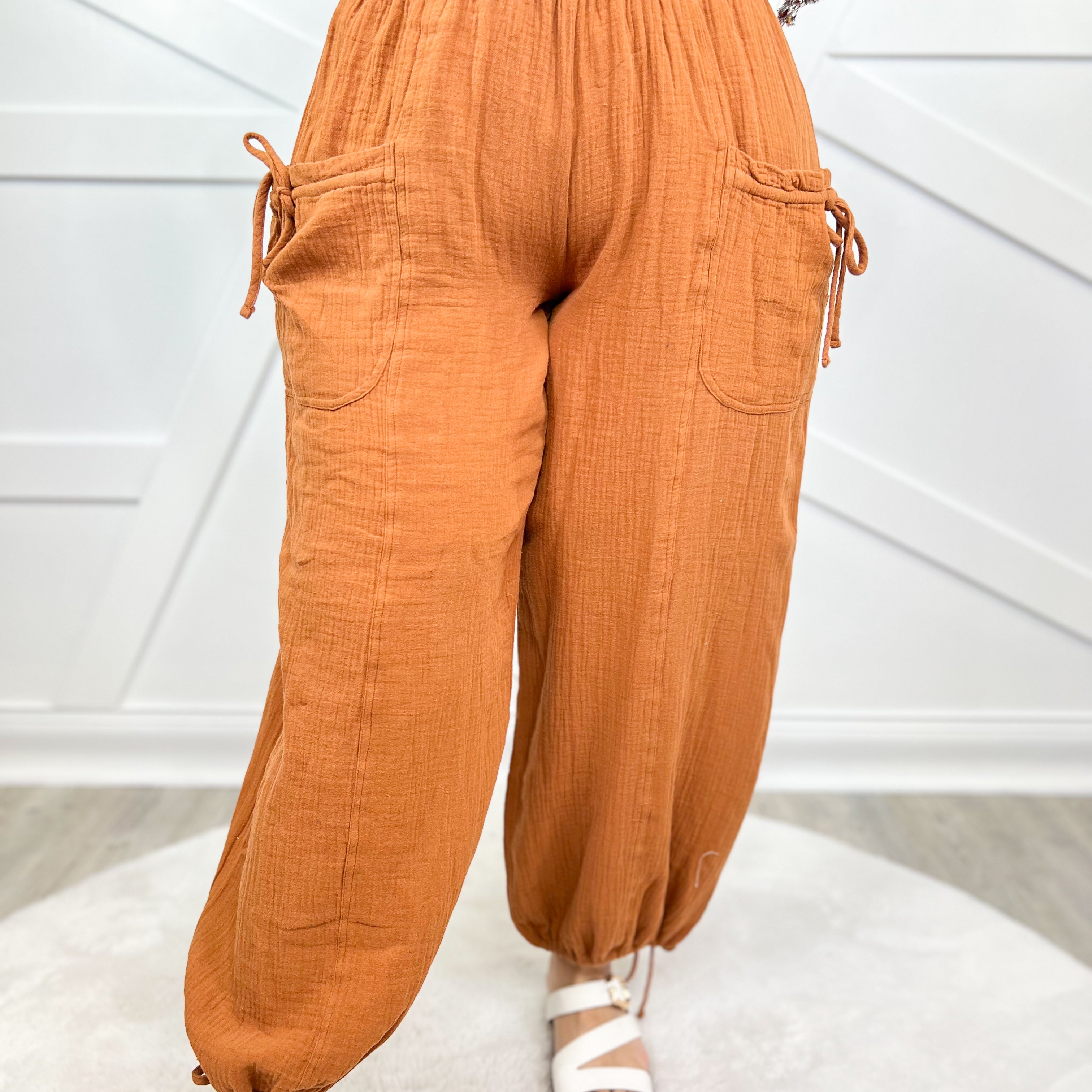 Restock: Unspoken Jogger Pants - Camel-150 PANTS-JADE BY JANE-Heathered Boho Boutique, Women's Fashion and Accessories in Palmetto, FL