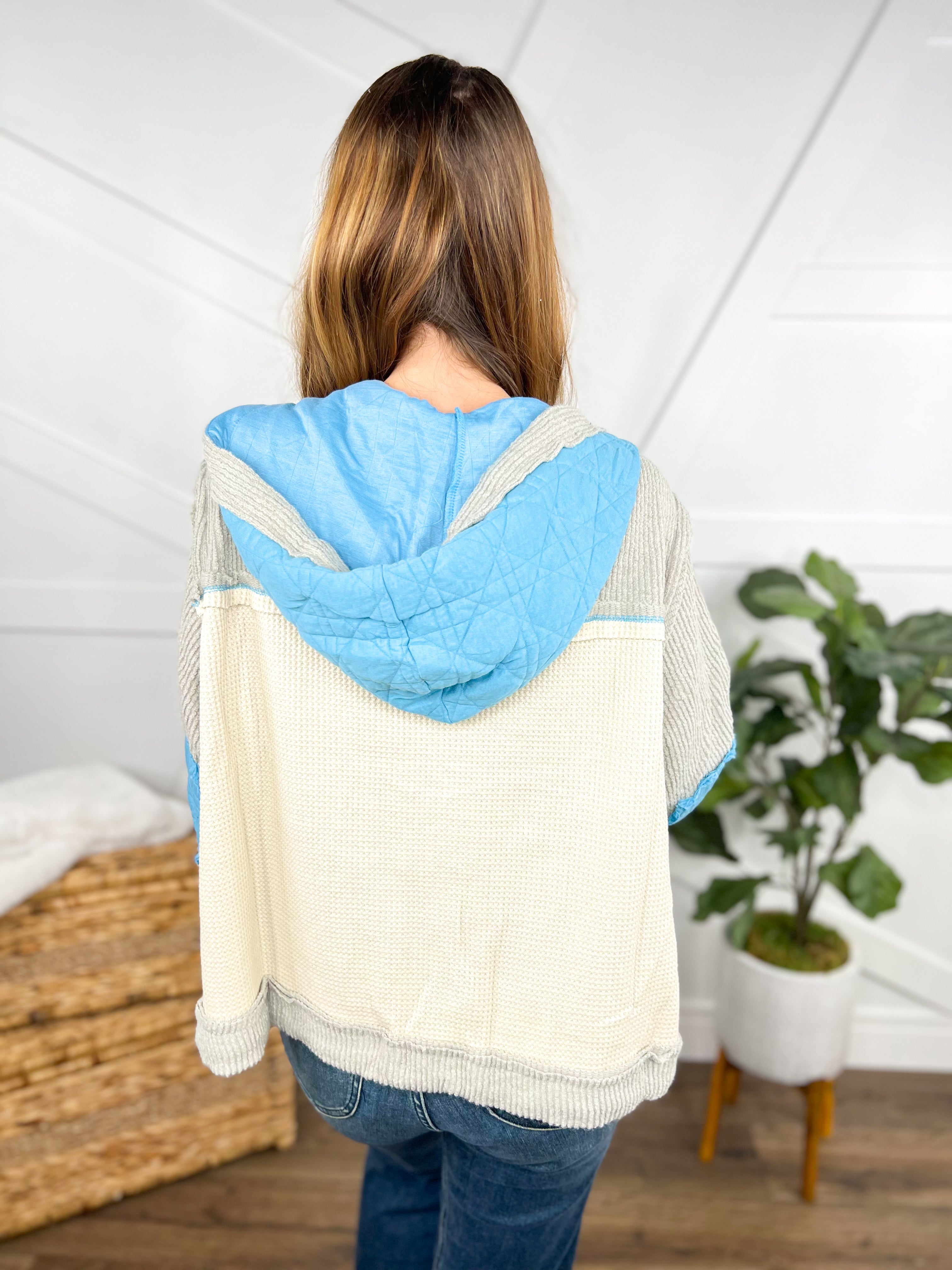 Restock: Down Bad Button Up Jacket-200 Jackets/Shackets-Pol-Heathered Boho Boutique, Women's Fashion and Accessories in Palmetto, FL