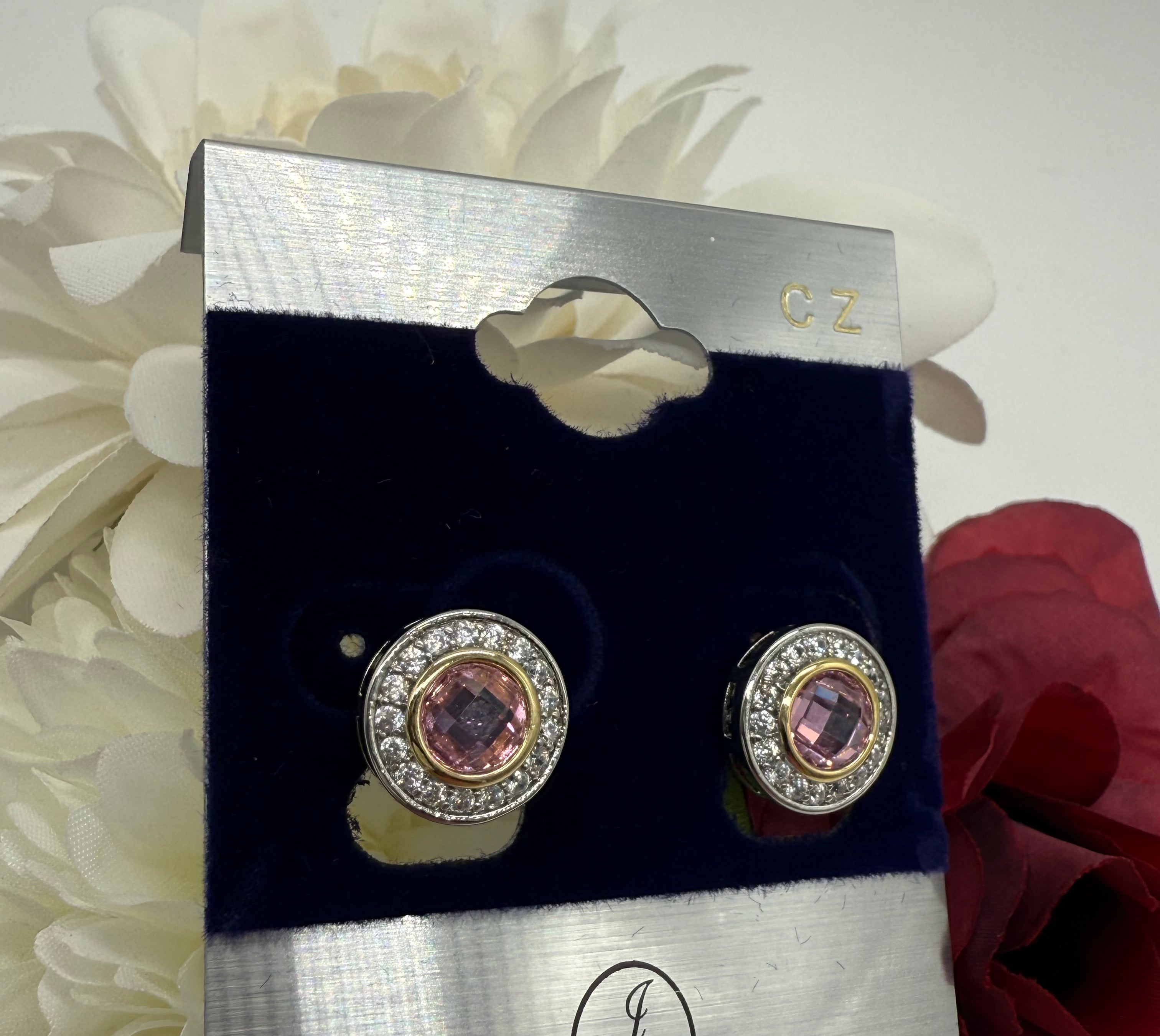 Rosey Center Stud-310 Jewelry-Joseph Anthony NY, Inc-Heathered Boho Boutique, Women's Fashion and Accessories in Palmetto, FL