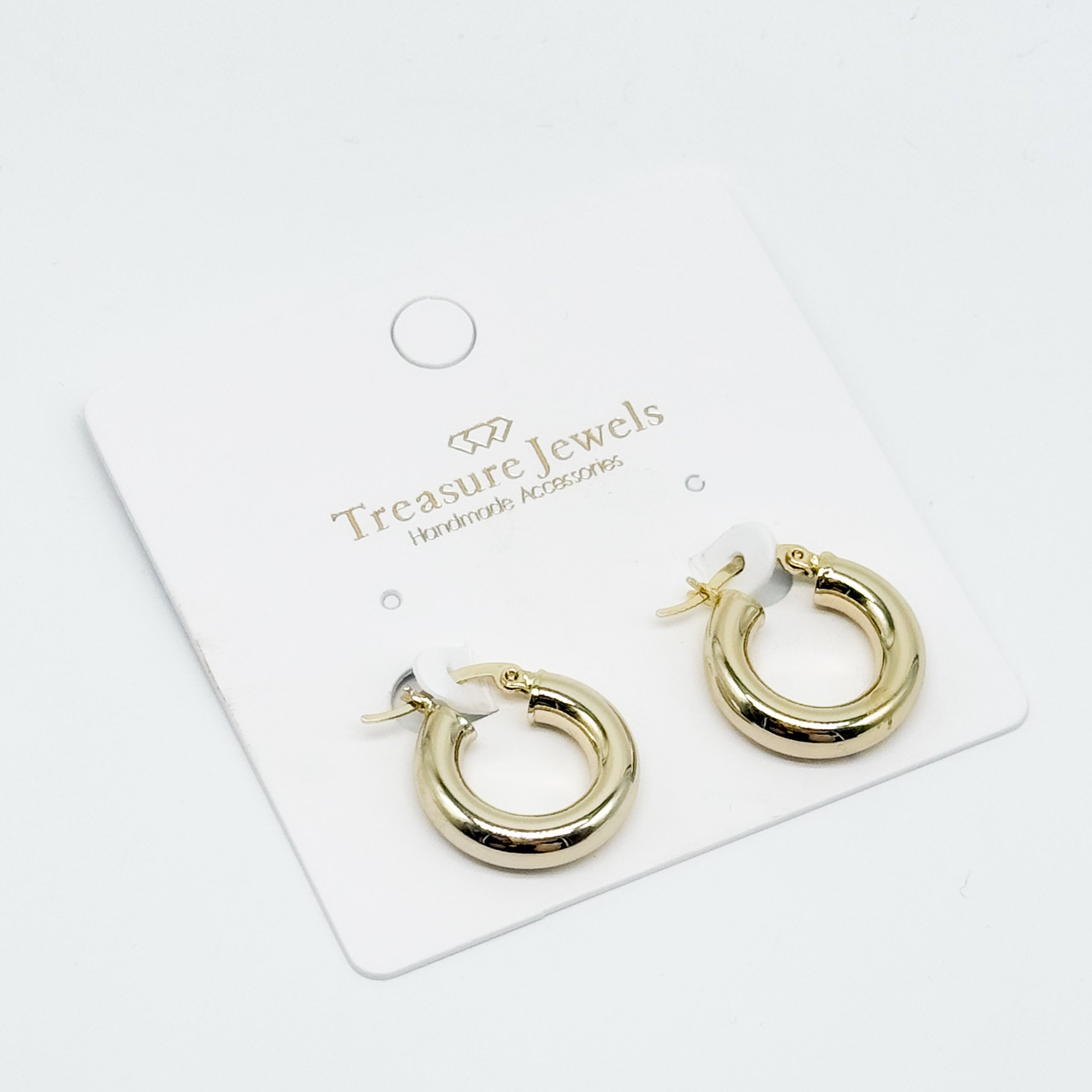 DOORBUSTER: Sarah Chunky Hoop-310 Jewelry-Treasure Jewels-Heathered Boho Boutique, Women's Fashion and Accessories in Palmetto, FL