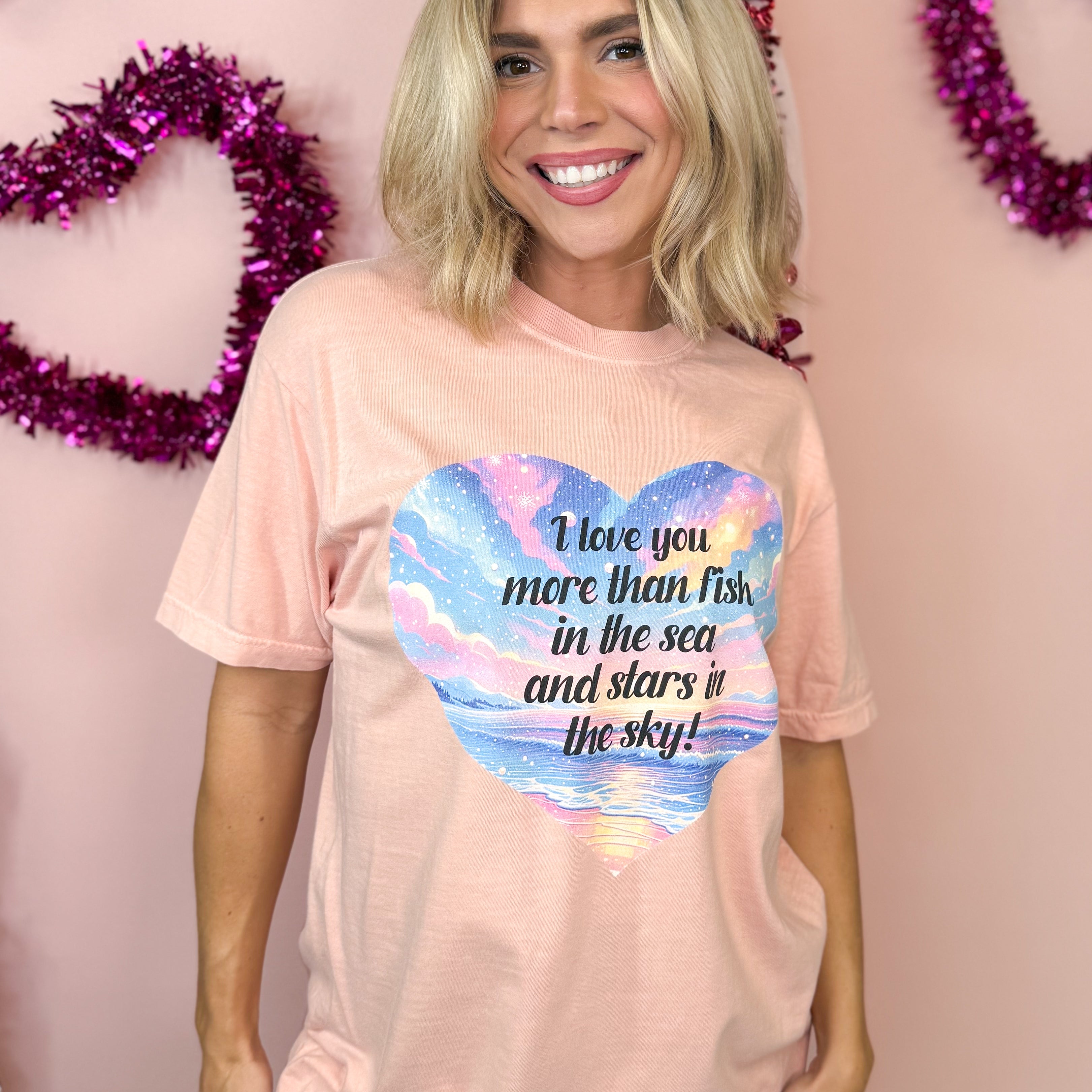I Love You More Graphic Tee-130 Graphic Tees-Heathered Boho-Heathered Boho Boutique, Women's Fashion and Accessories in Palmetto, FL