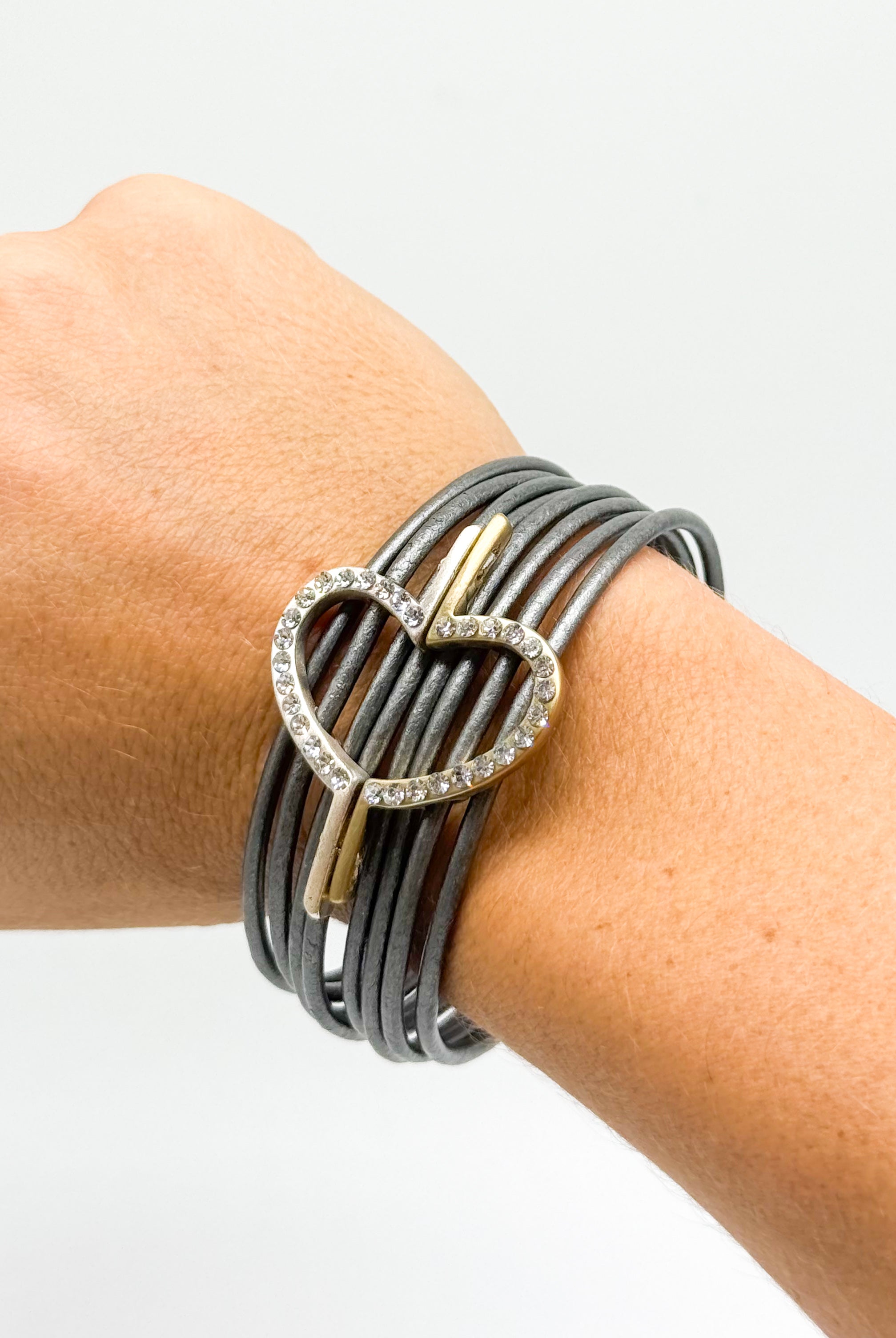 Edging Love Bracelet-310 Jewelry-A Touch of Style-Heathered Boho Boutique, Women's Fashion and Accessories in Palmetto, FL