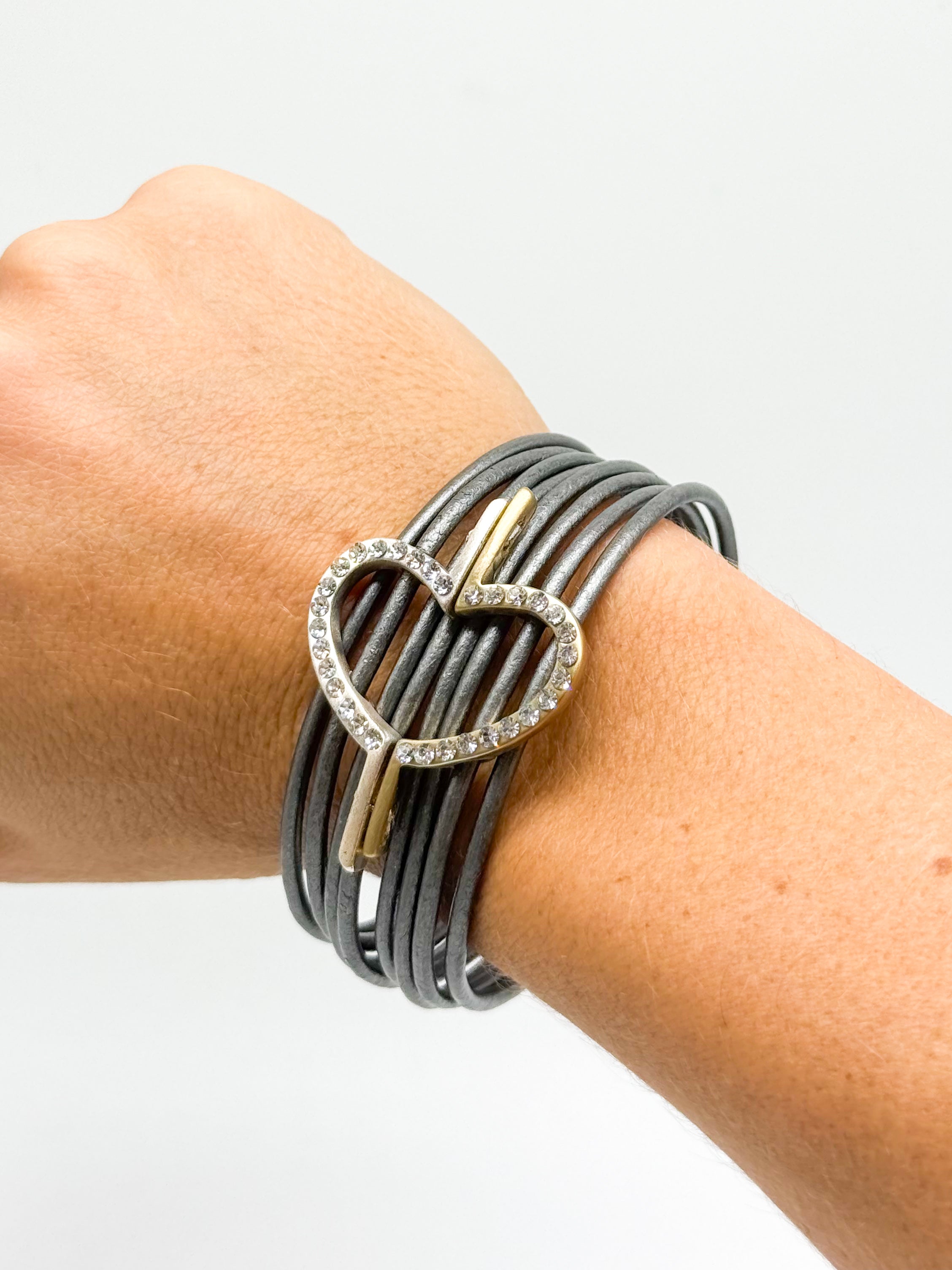 Edging Love Bracelet-310 Jewelry-A Touch of Style-Heathered Boho Boutique, Women's Fashion and Accessories in Palmetto, FL