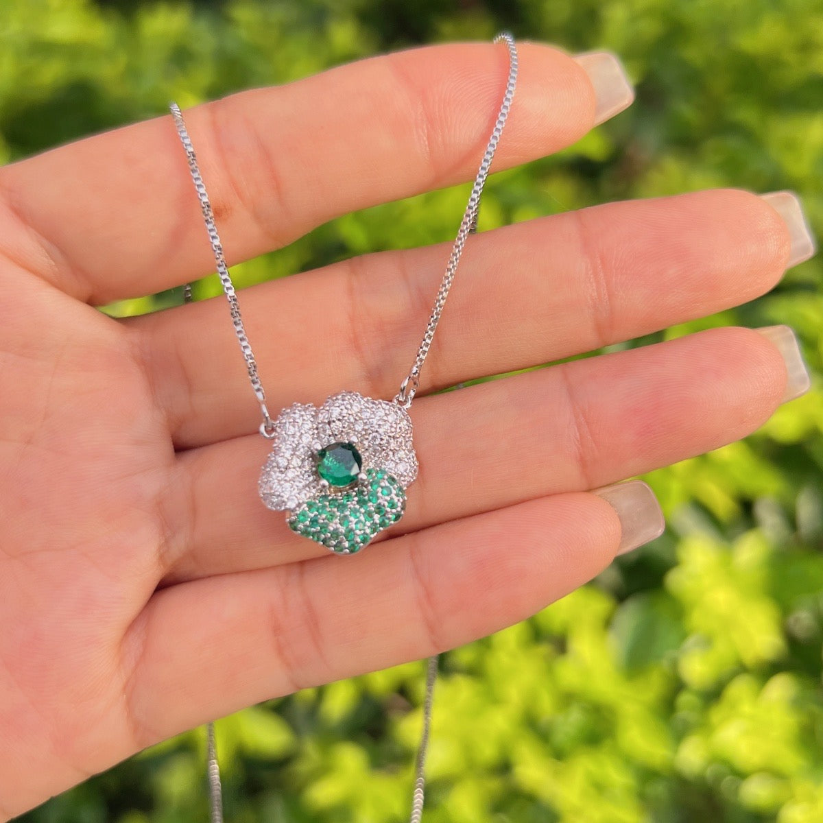 Blooming Elegance Necklace-310 JEWELRY-NIHAO JEWELRY-Heathered Boho Boutique, Women's Fashion and Accessories in Palmetto, FL