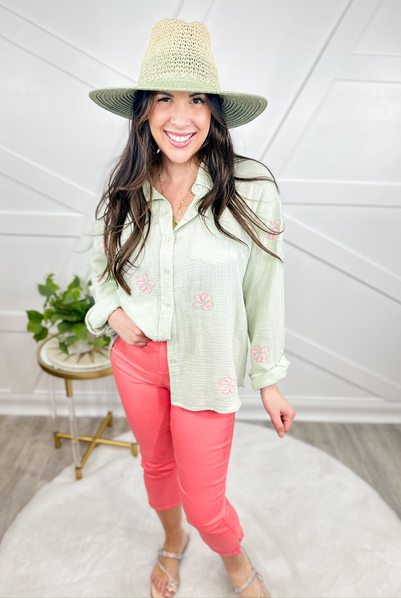 Guaranteed Top-120 Long Sleeve Tops-Easel-Heathered Boho Boutique, Women's Fashion and Accessories in Palmetto, FL