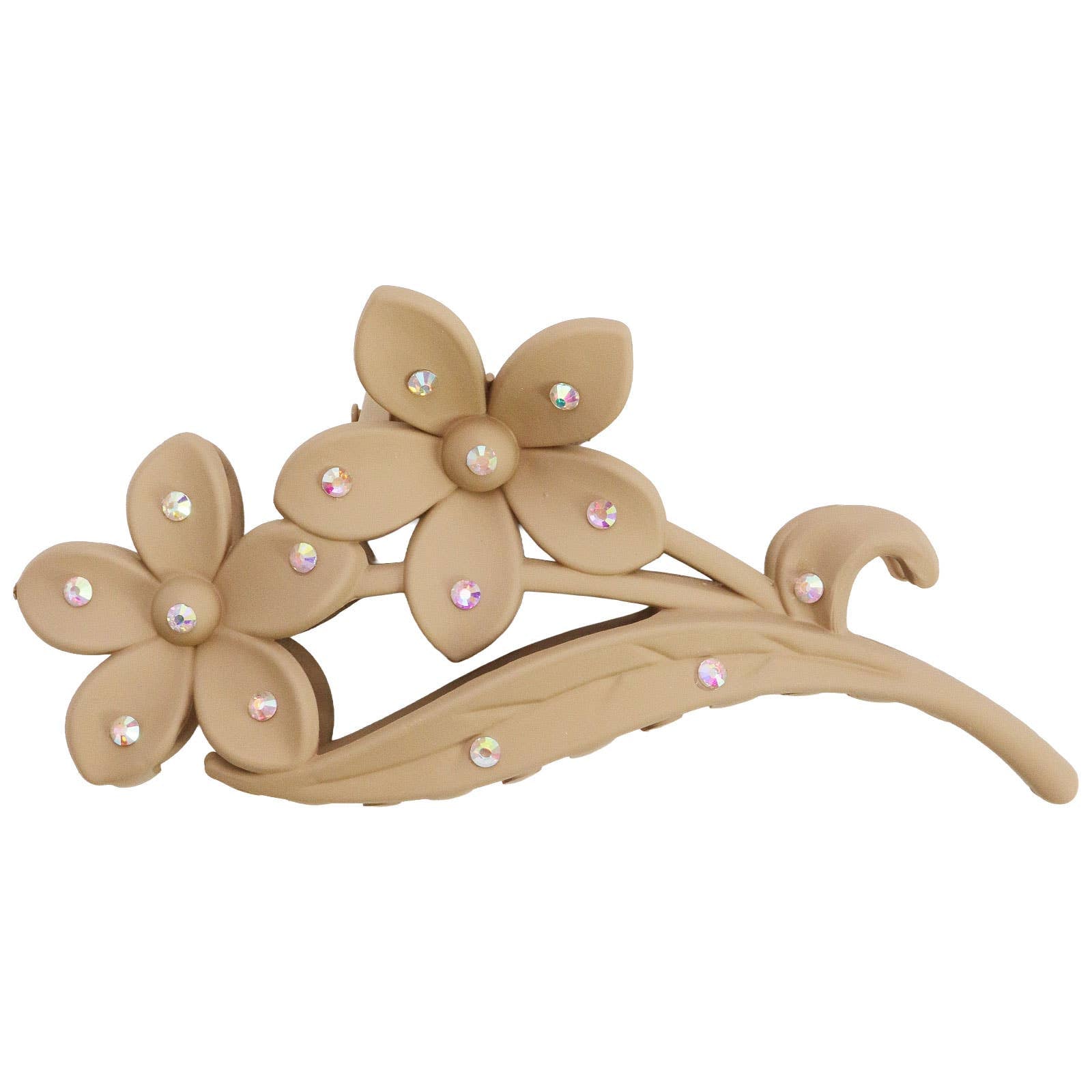 Bling Matte Flower Bouquet Hair Claw-Cap Zone-Heathered Boho Boutique, Women's Fashion and Accessories in Palmetto, FL