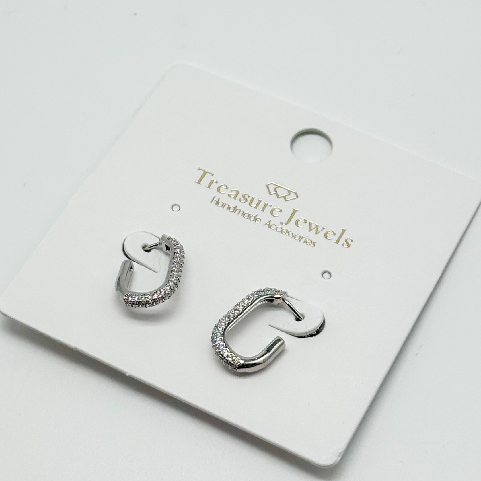 Klarissa Hoop-310 Jewelry-Treasure Jewels-Heathered Boho Boutique, Women's Fashion and Accessories in Palmetto, FL