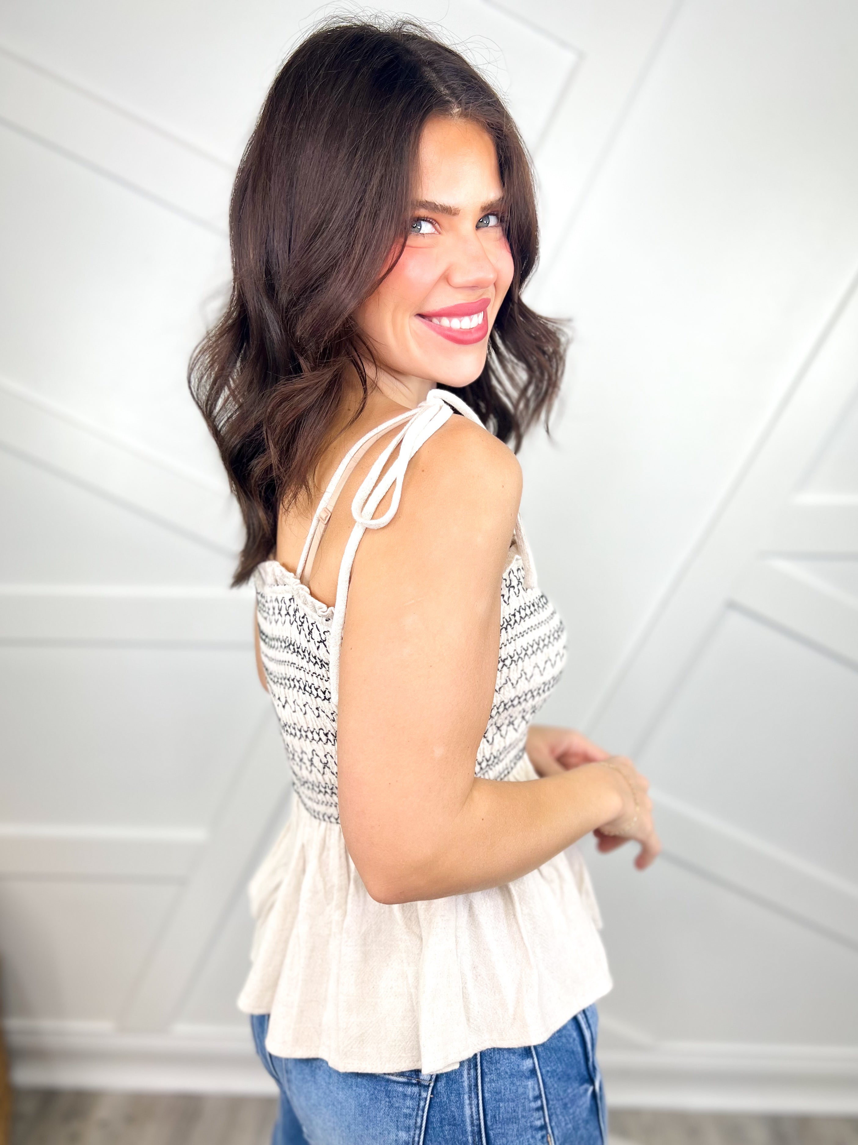 Pretty Pretty Please Top-100 TANK/CROP TOPS-White Birch-Heathered Boho Boutique, Women's Fashion and Accessories in Palmetto, FL