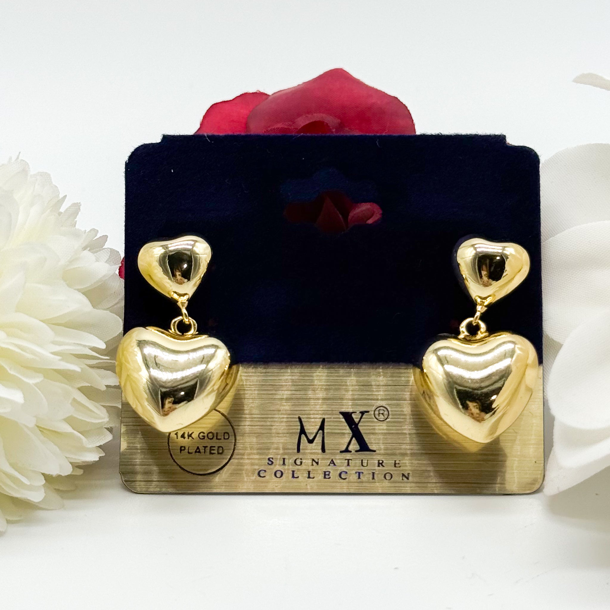 Love Drops Earring-310 Jewelry-Millenx Accessories, LLC.-Heathered Boho Boutique, Women's Fashion and Accessories in Palmetto, FL