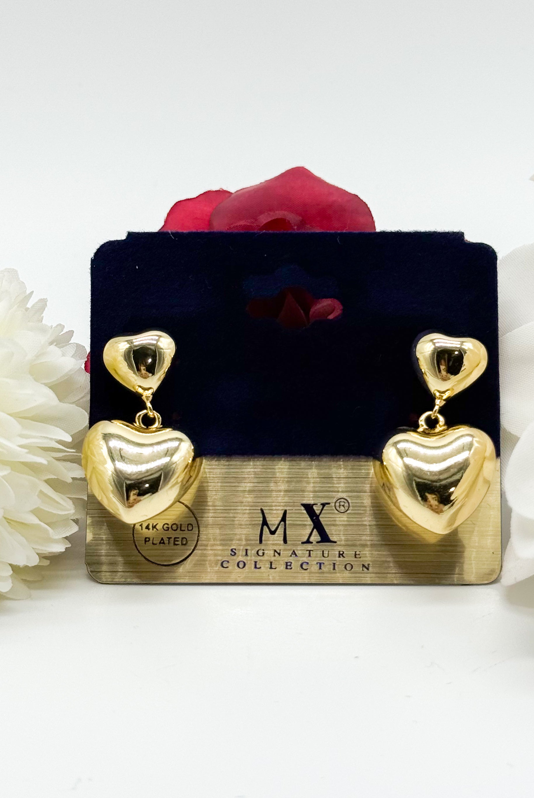 Love Drops Earring-310 Jewelry-Millenx Accessories, LLC.-Heathered Boho Boutique, Women's Fashion and Accessories in Palmetto, FL