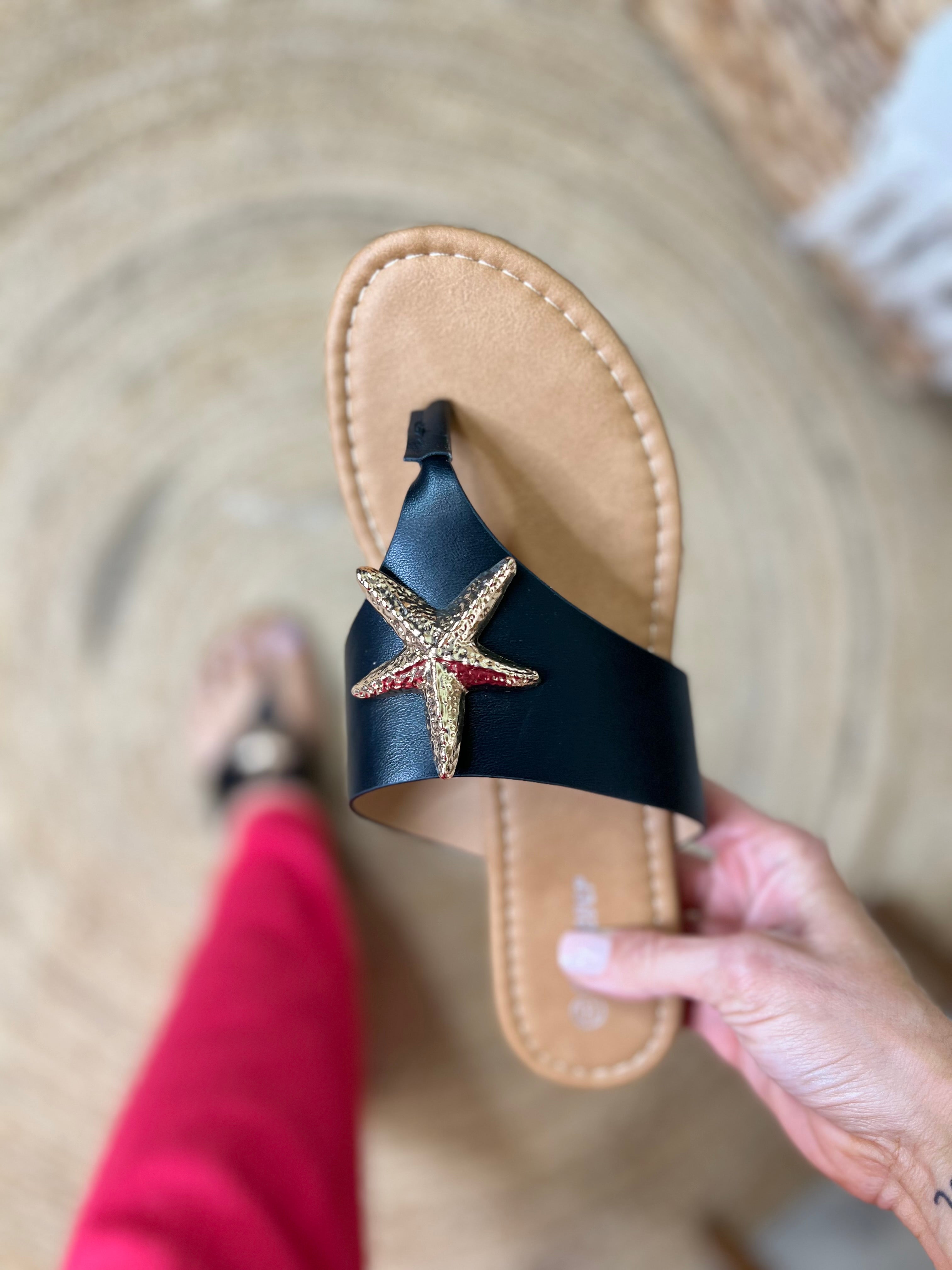 Coastal Star Sandals-350 SHOES-FOREVER LINK-Heathered Boho Boutique, Women's Fashion and Accessories in Palmetto, FL