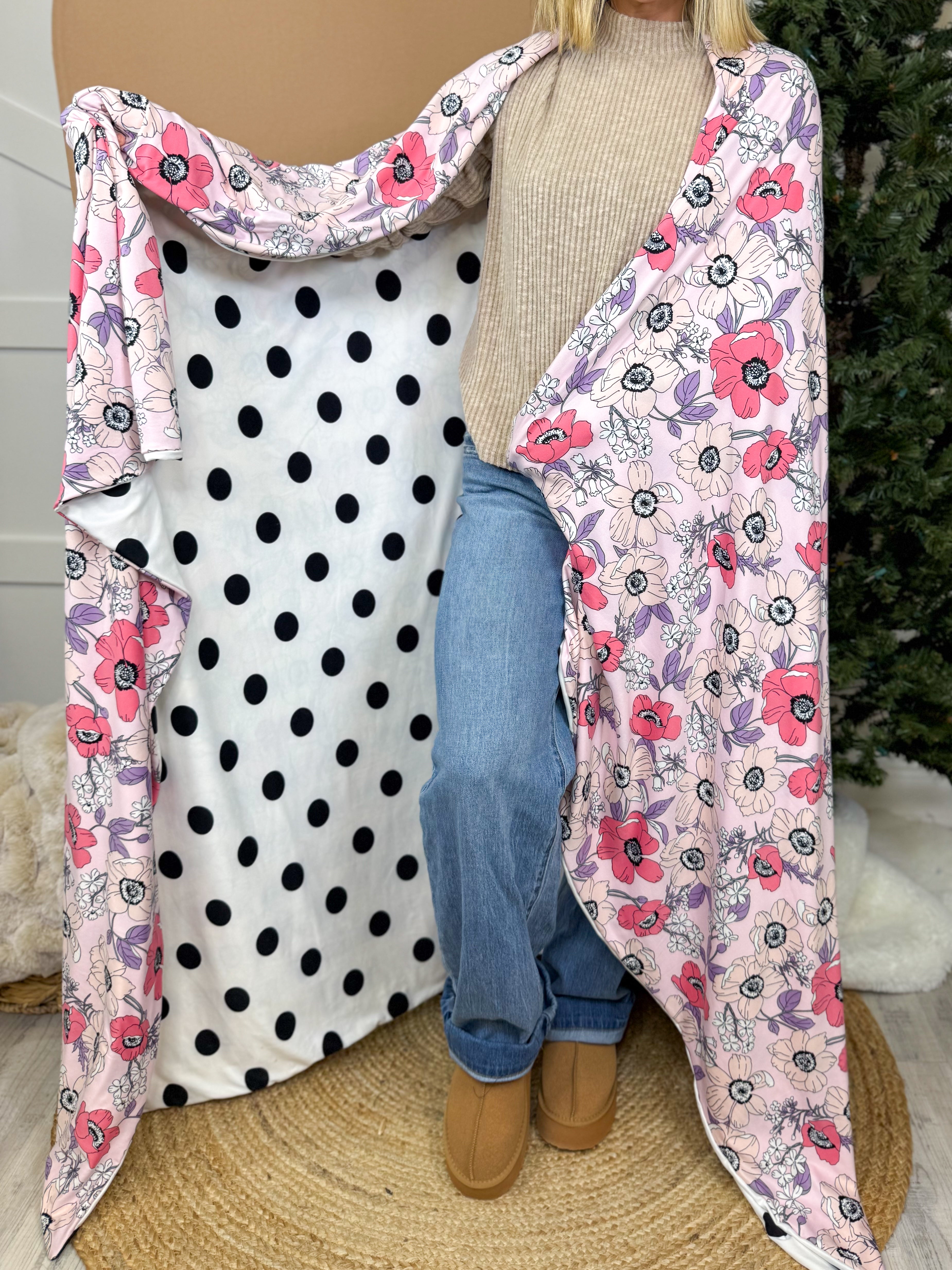 Petal Whisper Dreamer Blanket-340 Other Accessories-Heathered Boho-Heathered Boho Boutique, Women's Fashion and Accessories in Palmetto, FL