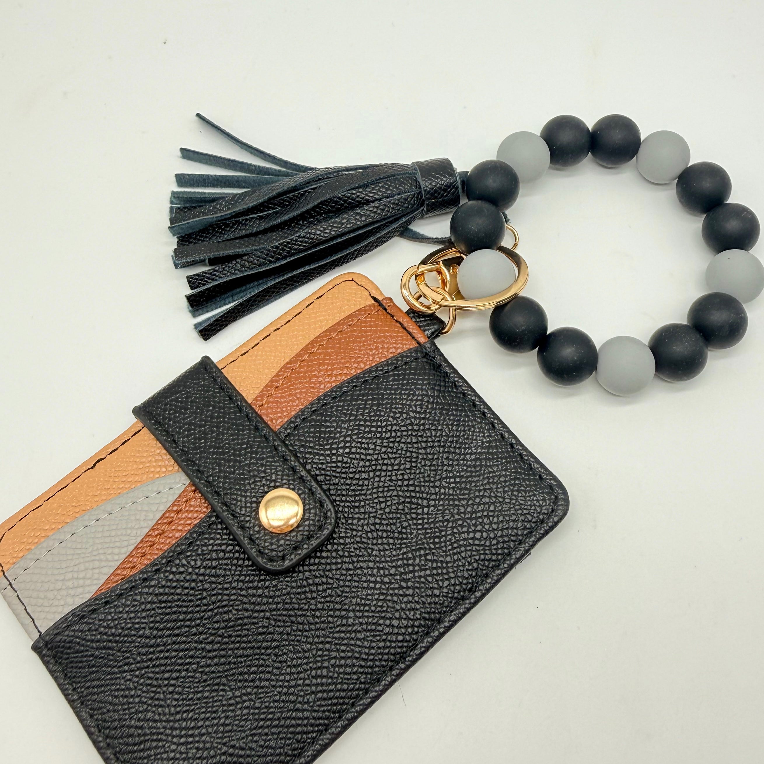 The Wavy Everyday Grab & Go Wristlet-340 Other Accessories-Heathered Boho-Heathered Boho Boutique, Women's Fashion and Accessories in Palmetto, FL