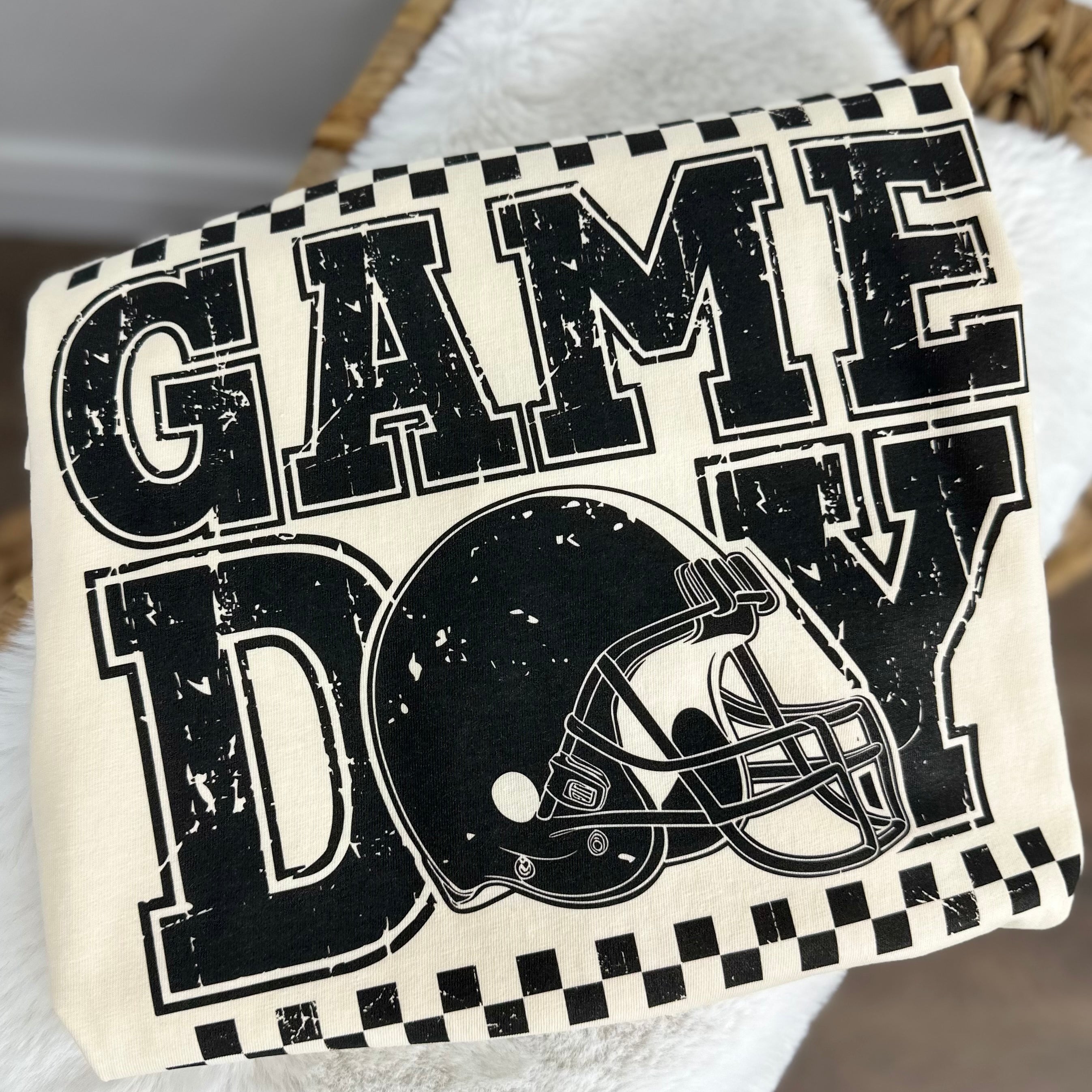GAME DAY Graphic Tee (multiple color options)-130 Graphic Tees-Heathered Boho-Heathered Boho Boutique, Women's Fashion and Accessories in Palmetto, FL