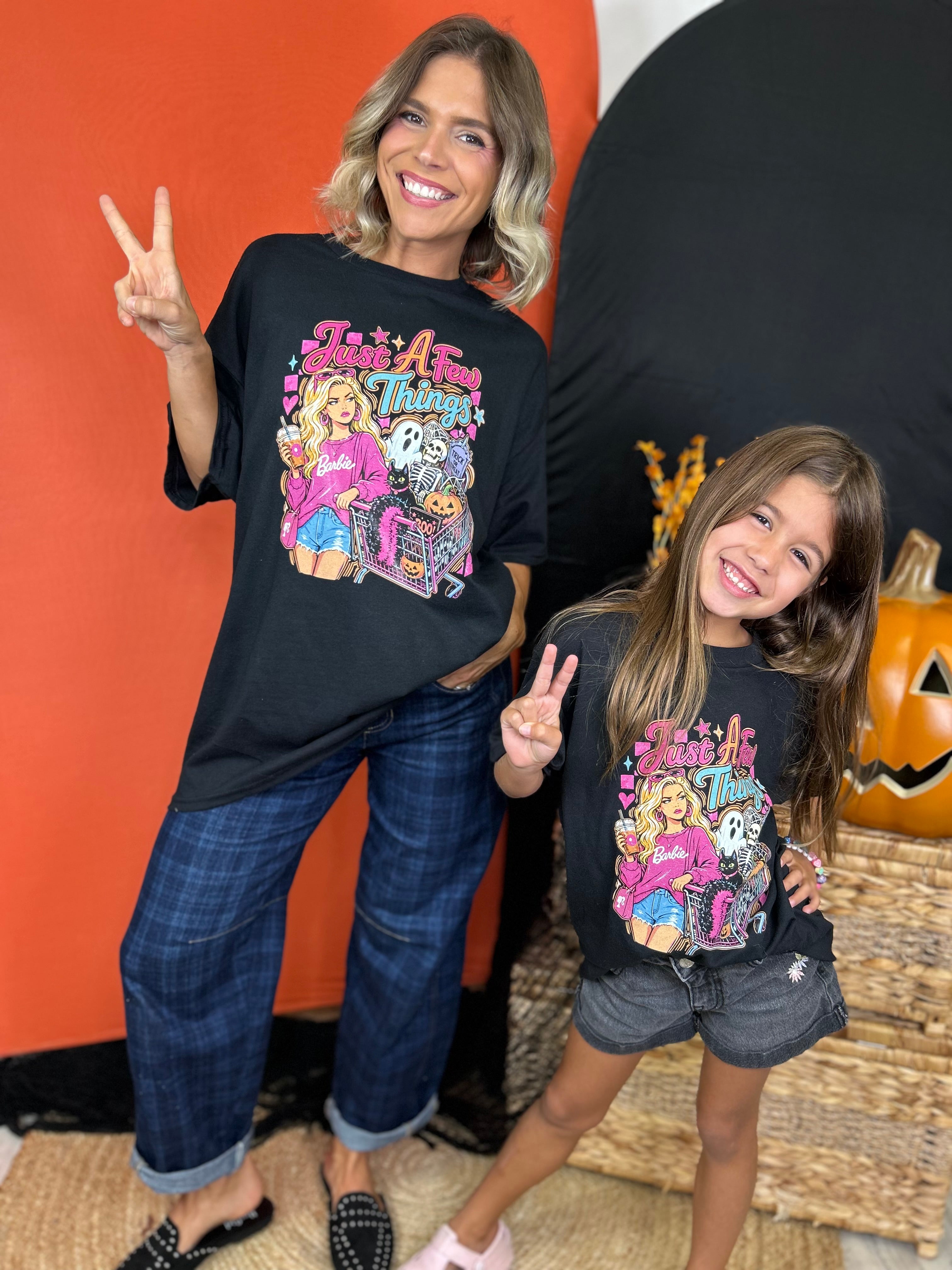 YOUTH - Just A Few Things Graphic Tee-130 Graphic Tees-Heathered Boho-Heathered Boho Boutique, Women's Fashion and Accessories in Palmetto, FL