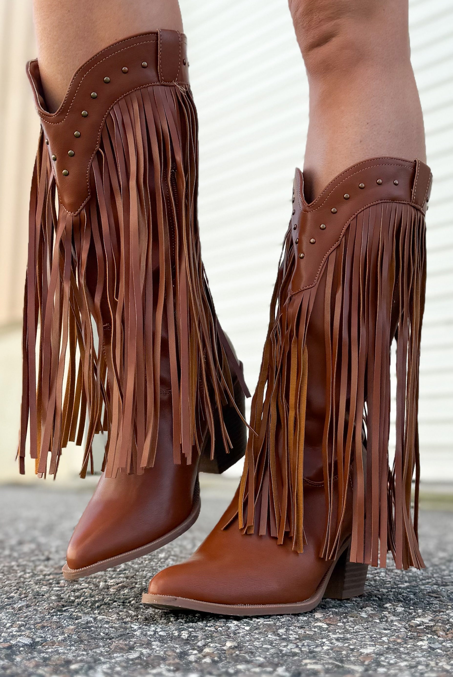 Cattle Boots - Tan-350 SHOES-Top Guy-Heathered Boho Boutique, Women's Fashion and Accessories in Palmetto, FL