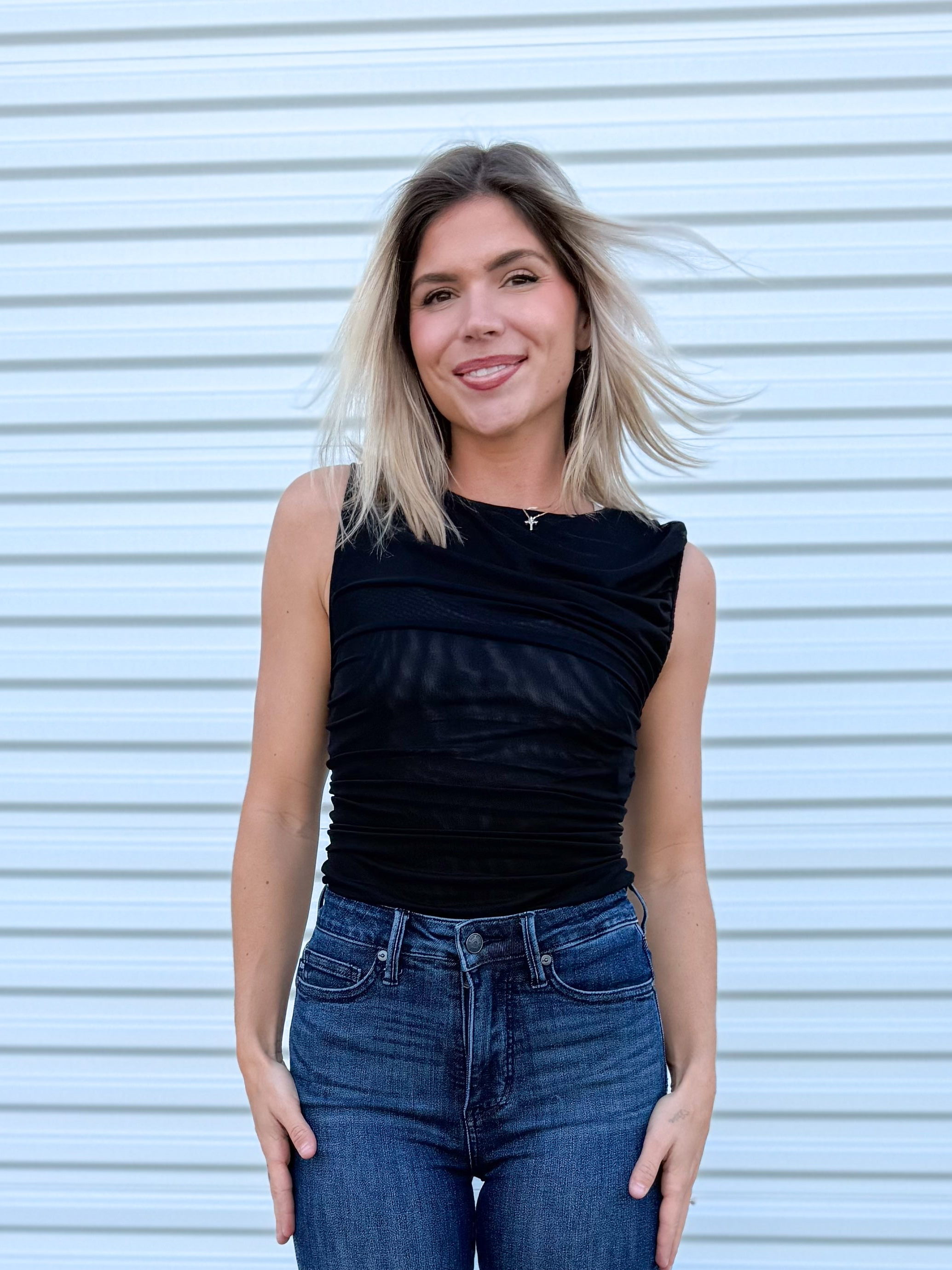 Dance the Night Away Top-110 Short Sleeve Top-White Birch-Heathered Boho Boutique, Women's Fashion and Accessories in Palmetto, FL