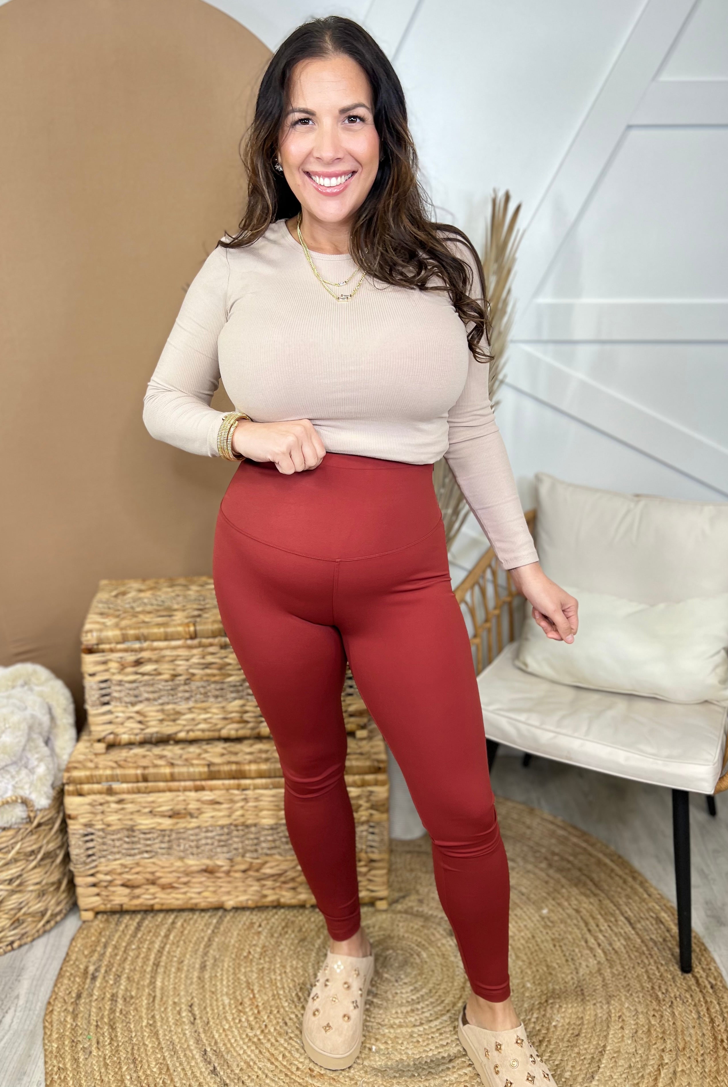 Lifted Magic Leggings-180 LEGGINGS-SUPERLINE-Heathered Boho Boutique, Women's Fashion and Accessories in Palmetto, FL