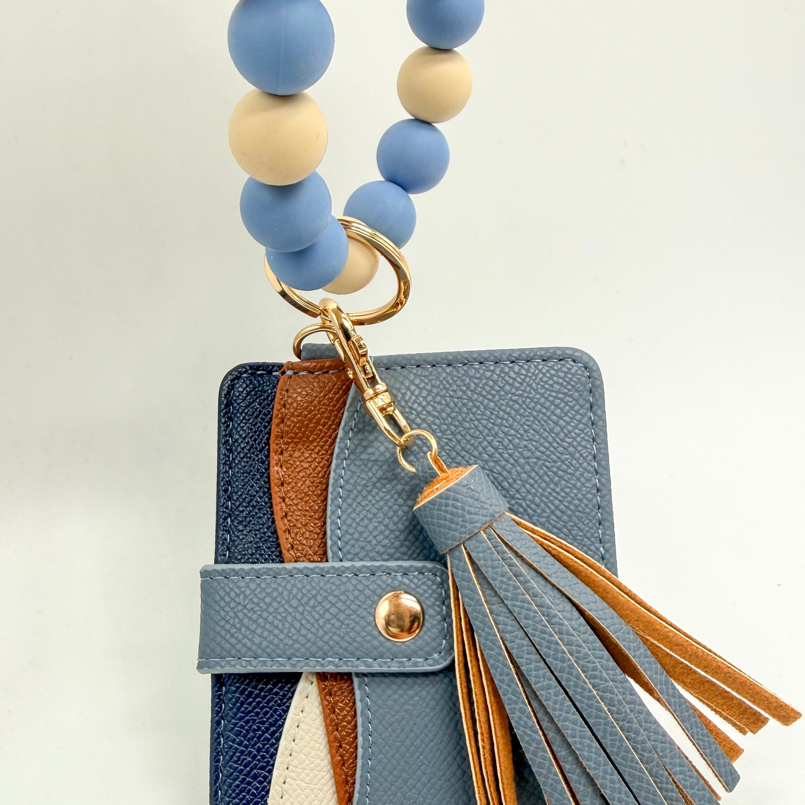 The Wavy Everyday Grab & Go Wristlet-340 Other Accessories-Heathered Boho-Heathered Boho Boutique, Women's Fashion and Accessories in Palmetto, FL