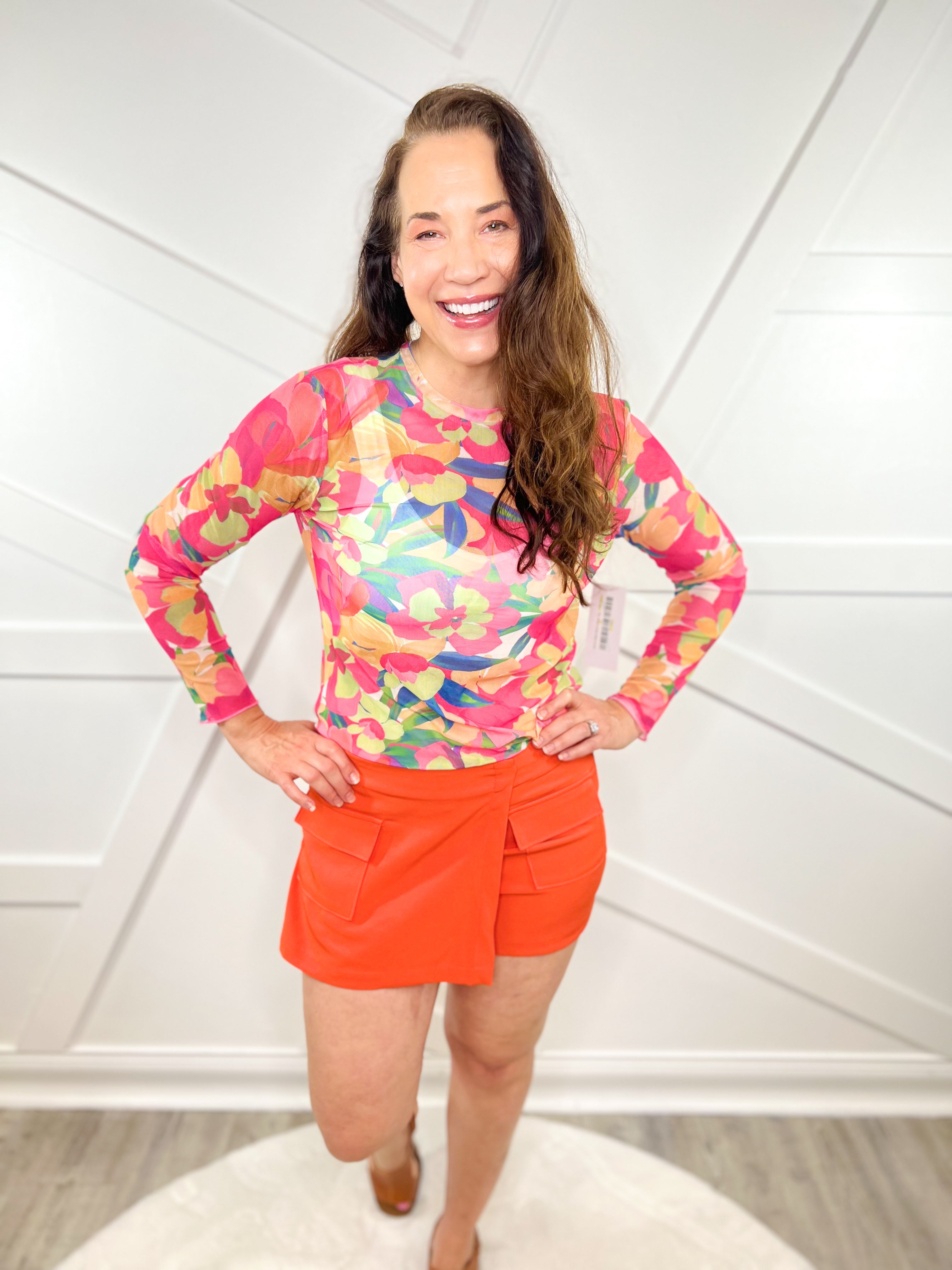 Make It Easy Skorts-170 Skort/ Skirt-Love Tree-Heathered Boho Boutique, Women's Fashion and Accessories in Palmetto, FL