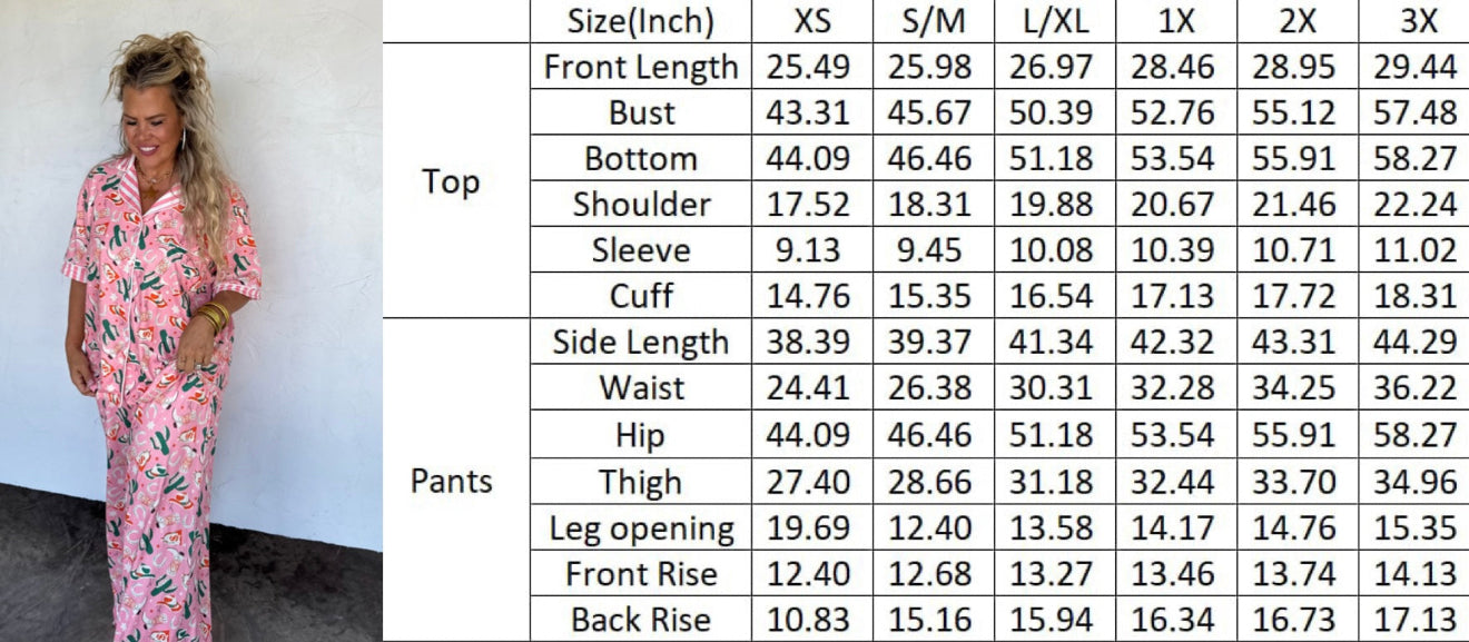 BOO- JEE Luxe PJ Set-140 BODYSUITS/INTIMATES-Blakeley-Heathered Boho Boutique, Women's Fashion and Accessories in Palmetto, FL