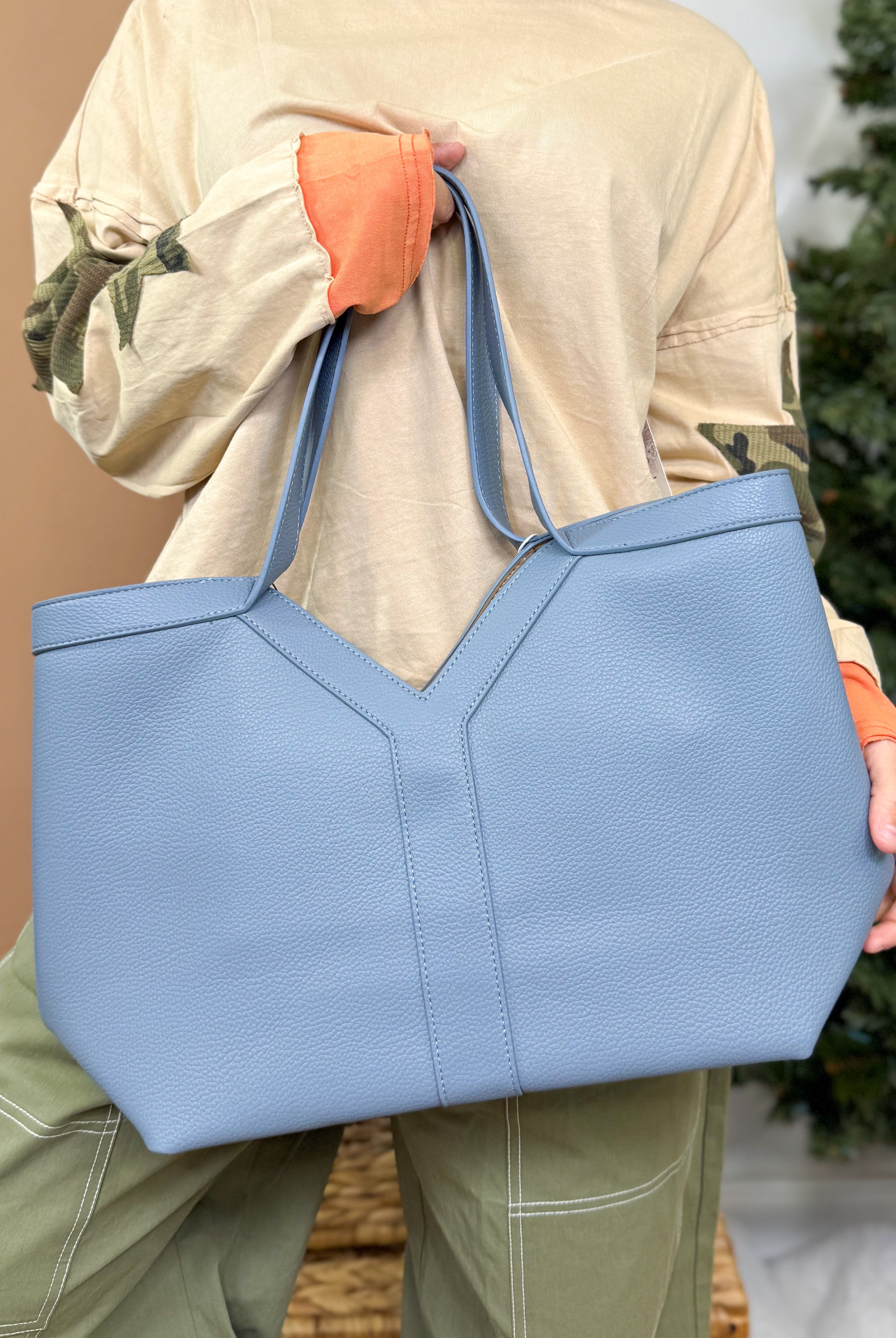 Giving The Business Shoulder Bag Set-320 Bags-Tops Handbags-Heathered Boho Boutique, Women's Fashion and Accessories in Palmetto, FL