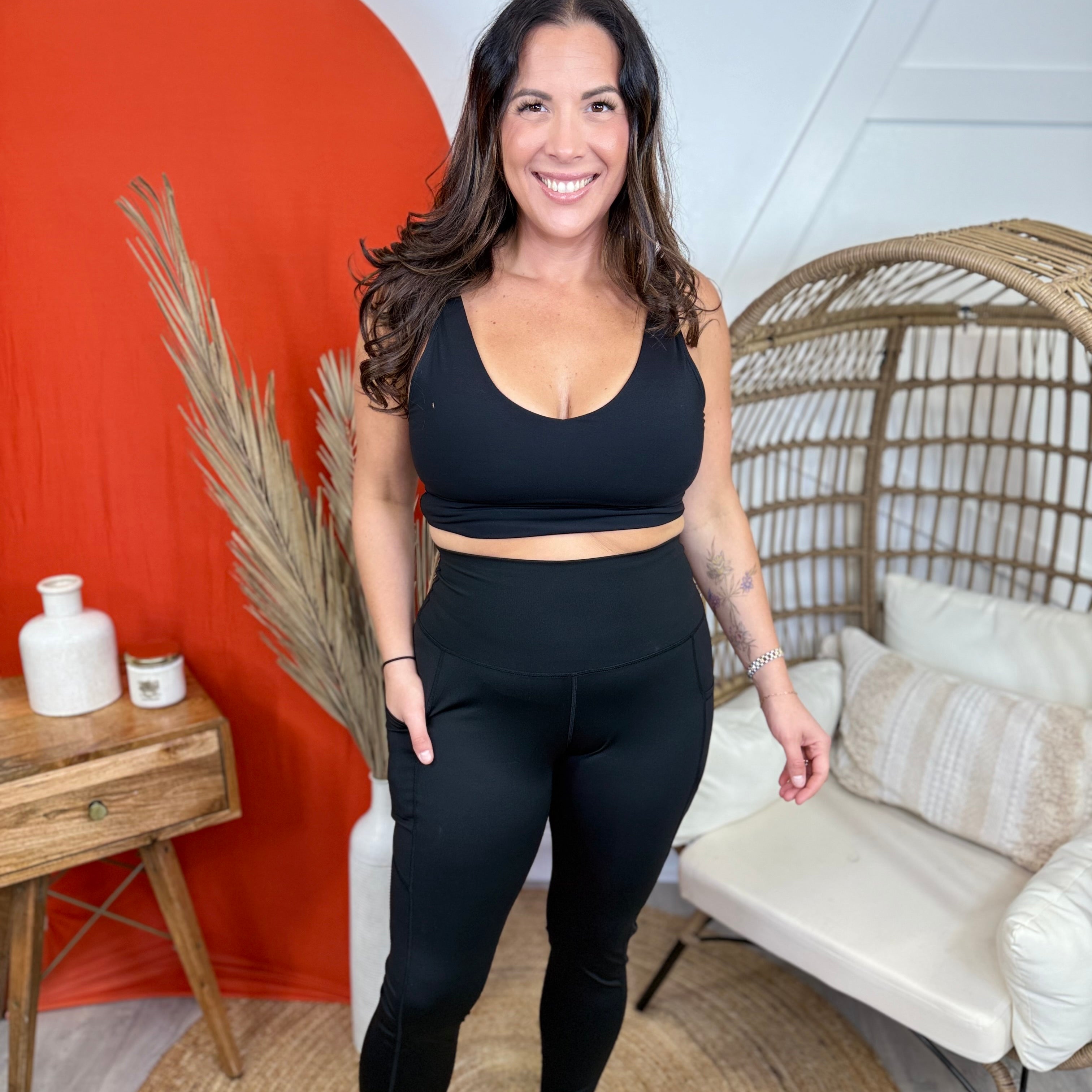 Flex Leggings-180 LEGGINGS-YELETE-Heathered Boho Boutique, Women's Fashion and Accessories in Palmetto, FL