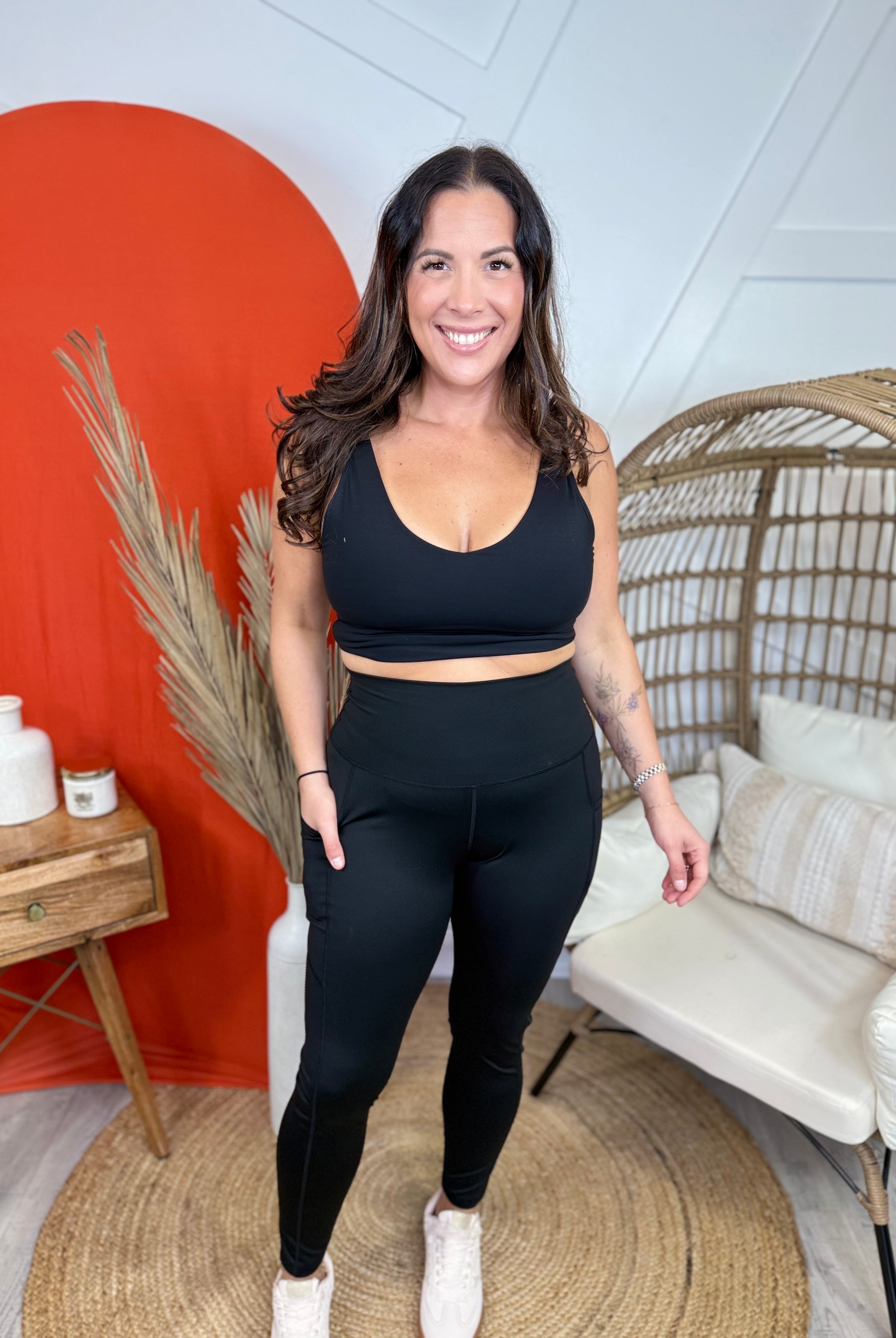 Flex Leggings-180 LEGGINGS-YELETE-Heathered Boho Boutique, Women's Fashion and Accessories in Palmetto, FL