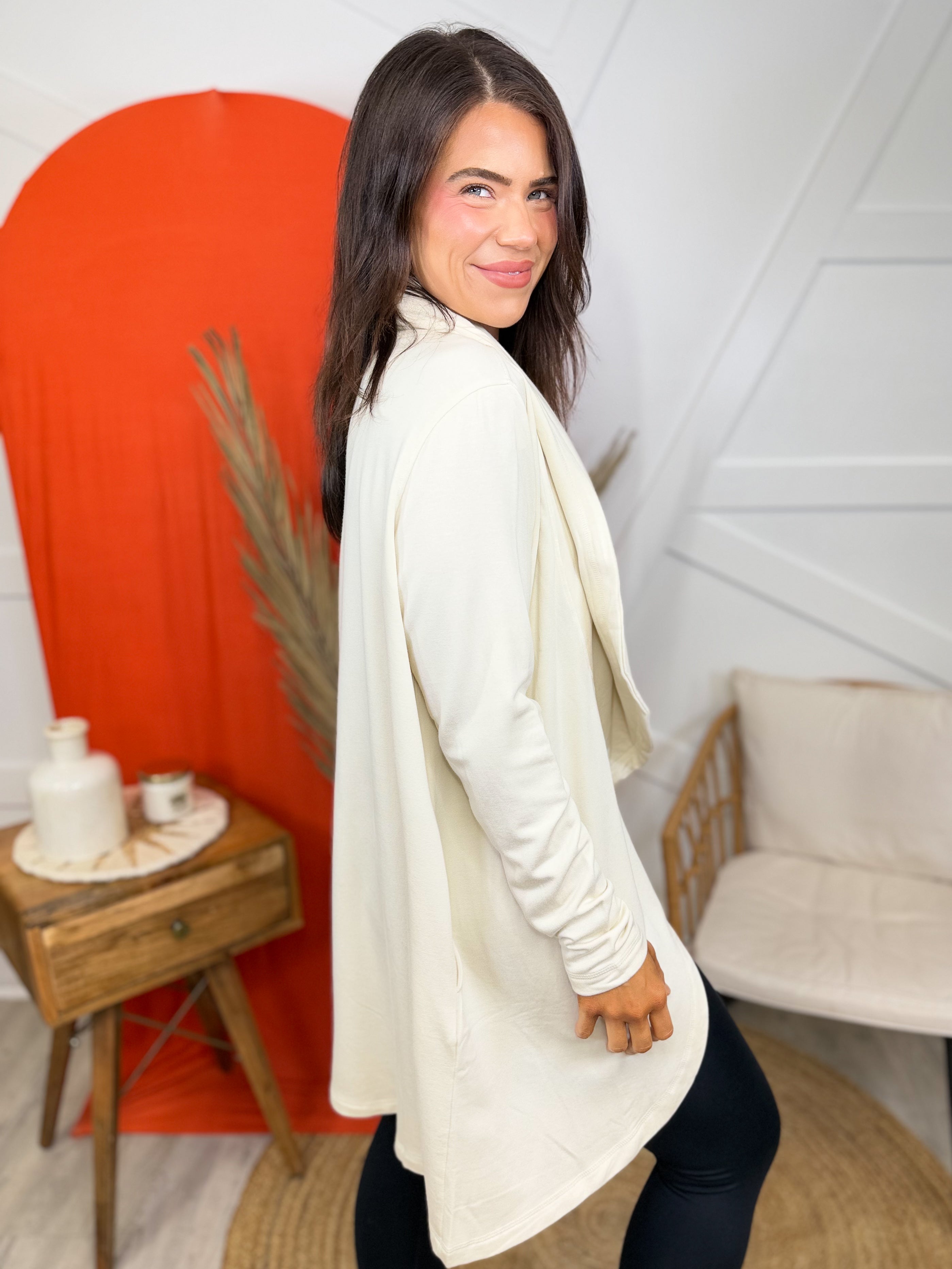 Wandering Heart Cardigan-220 Cardigans/ Kimonos-MONO B-Heathered Boho Boutique, Women's Fashion and Accessories in Palmetto, FL