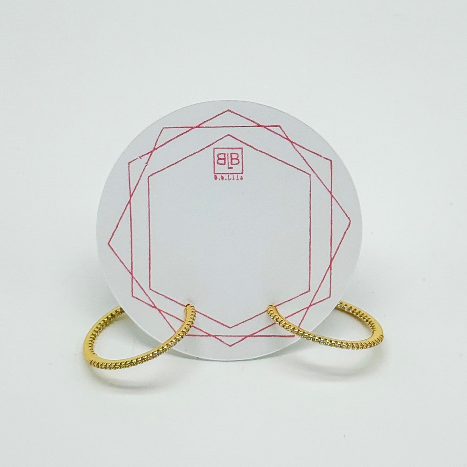 Princess Cut Hoops-310 Jewelry-BB Lila-Heathered Boho Boutique, Women's Fashion and Accessories in Palmetto, FL