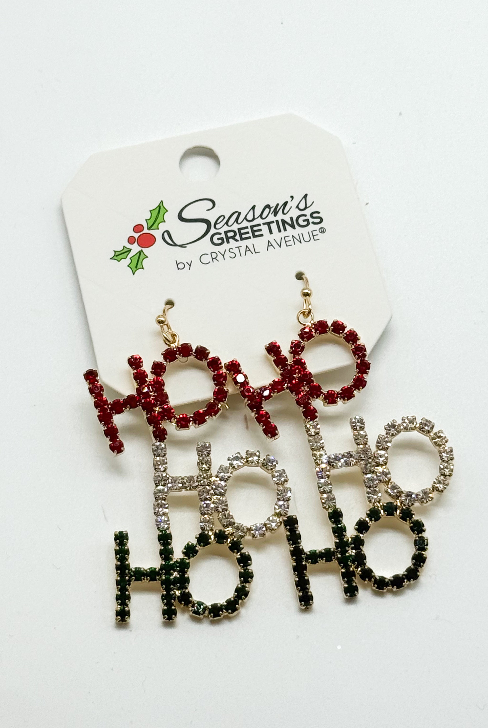 HOHOHO Dangle Earring-310 Jewelry-RM Manufacturing-Heathered Boho Boutique, Women's Fashion and Accessories in Palmetto, FL