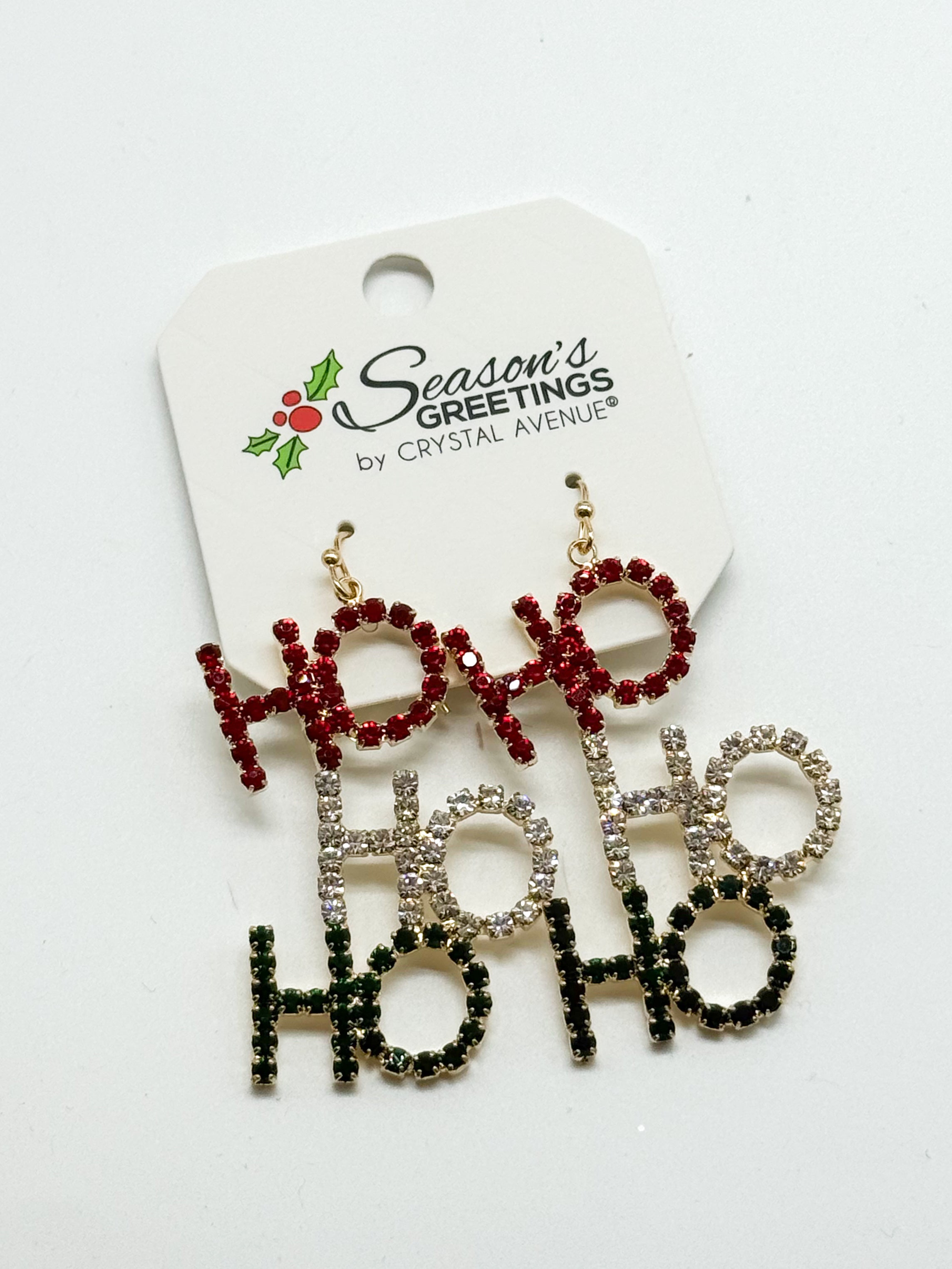 HOHOHO Dangle Earring-310 Jewelry-RM Manufacturing-Heathered Boho Boutique, Women's Fashion and Accessories in Palmetto, FL