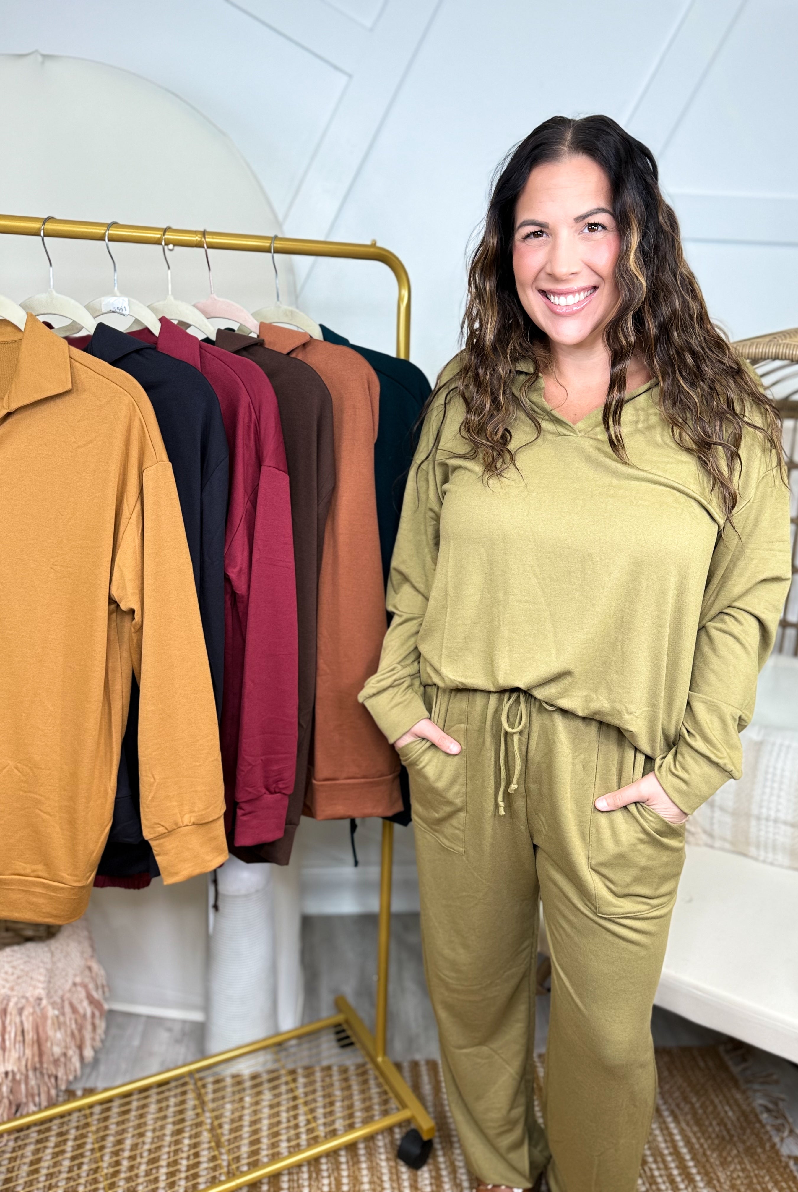 Weekend Traveler Set - Charcoal Black-240 ACTIVEWEAR/SETS-DEAR SCARLETT-Heathered Boho Boutique, Women's Fashion and Accessories in Palmetto, FL